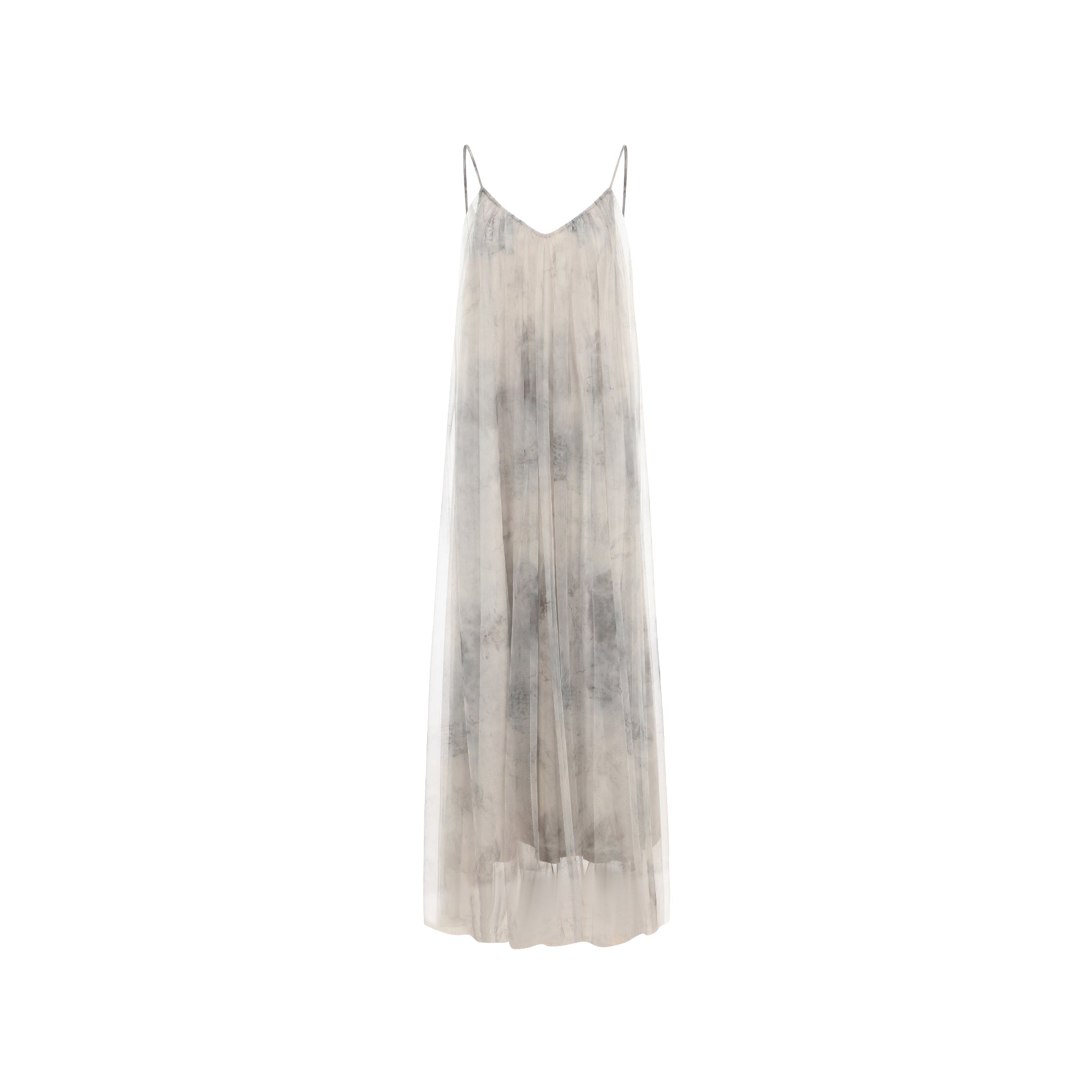 mesh camisole dress Printed Mesh Camisole Dress L