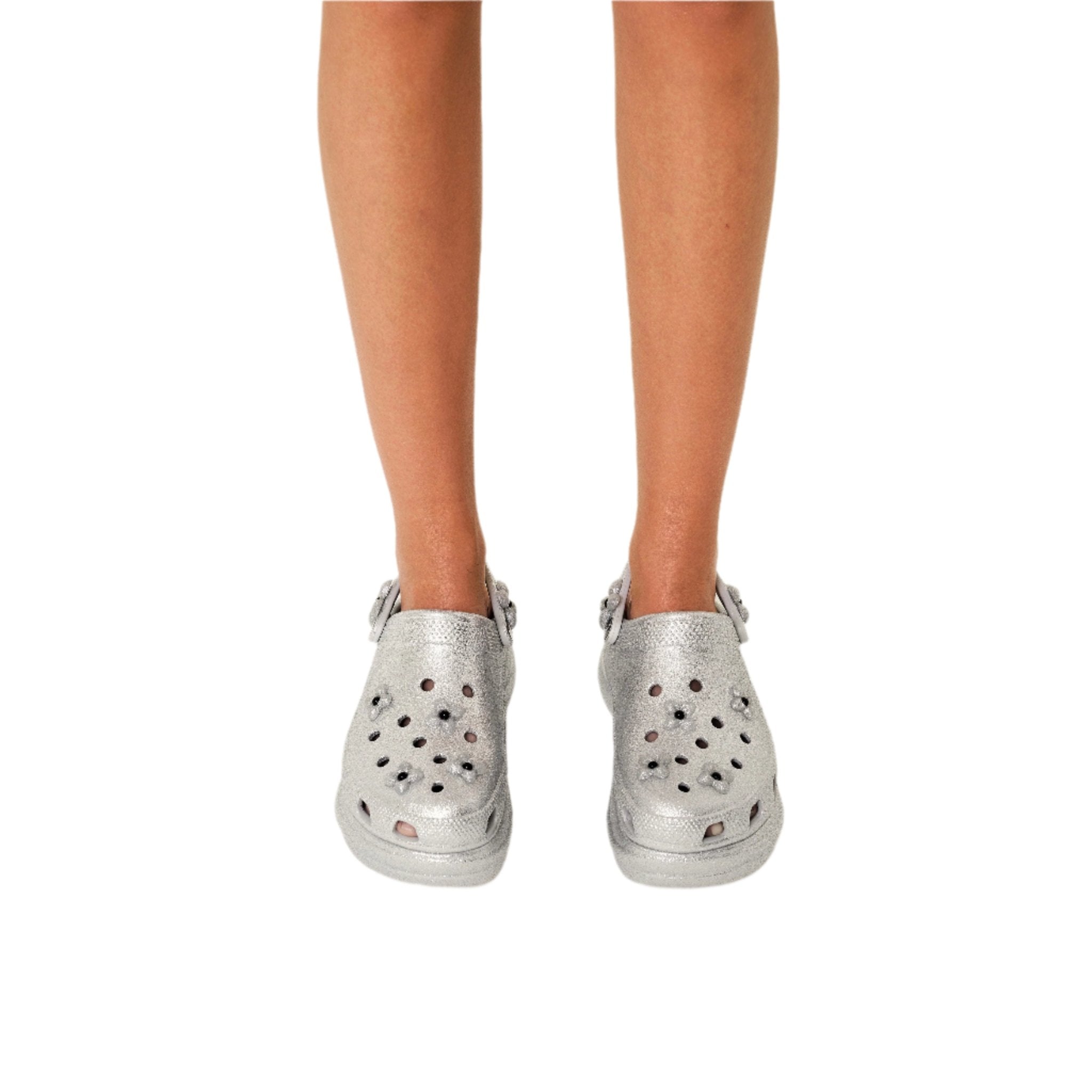SMFK X CROCS Bae Clog In Silver | MADAX