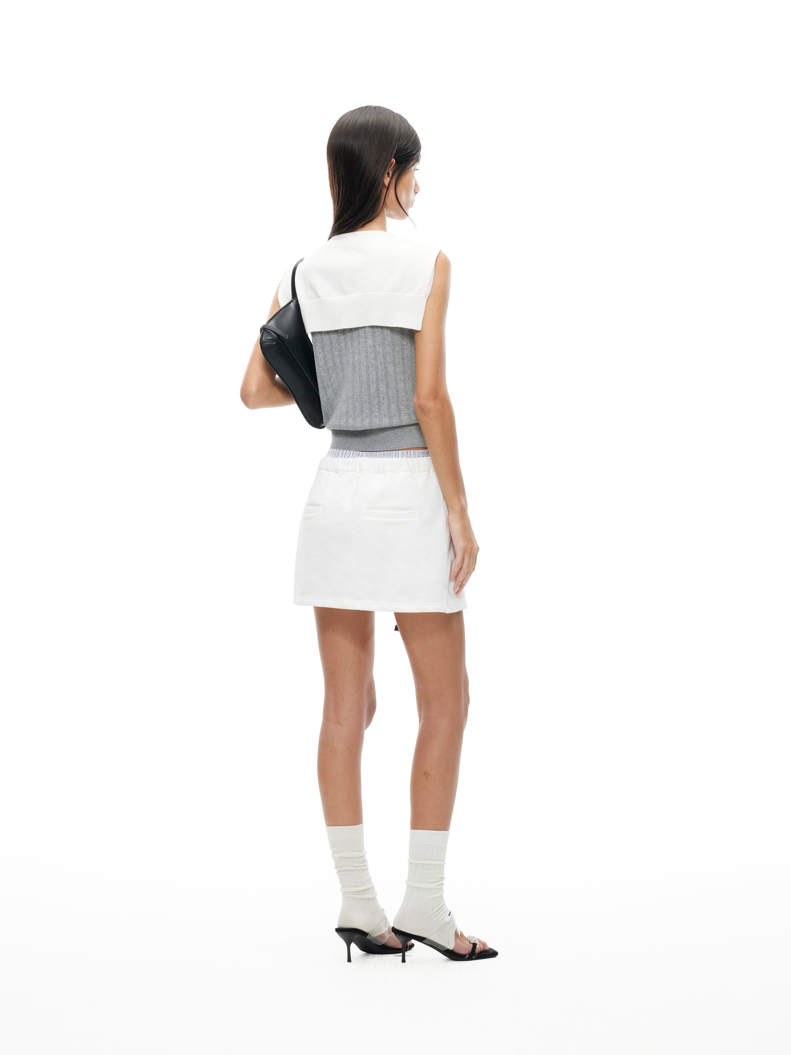 Duro Cape Vest in Gray