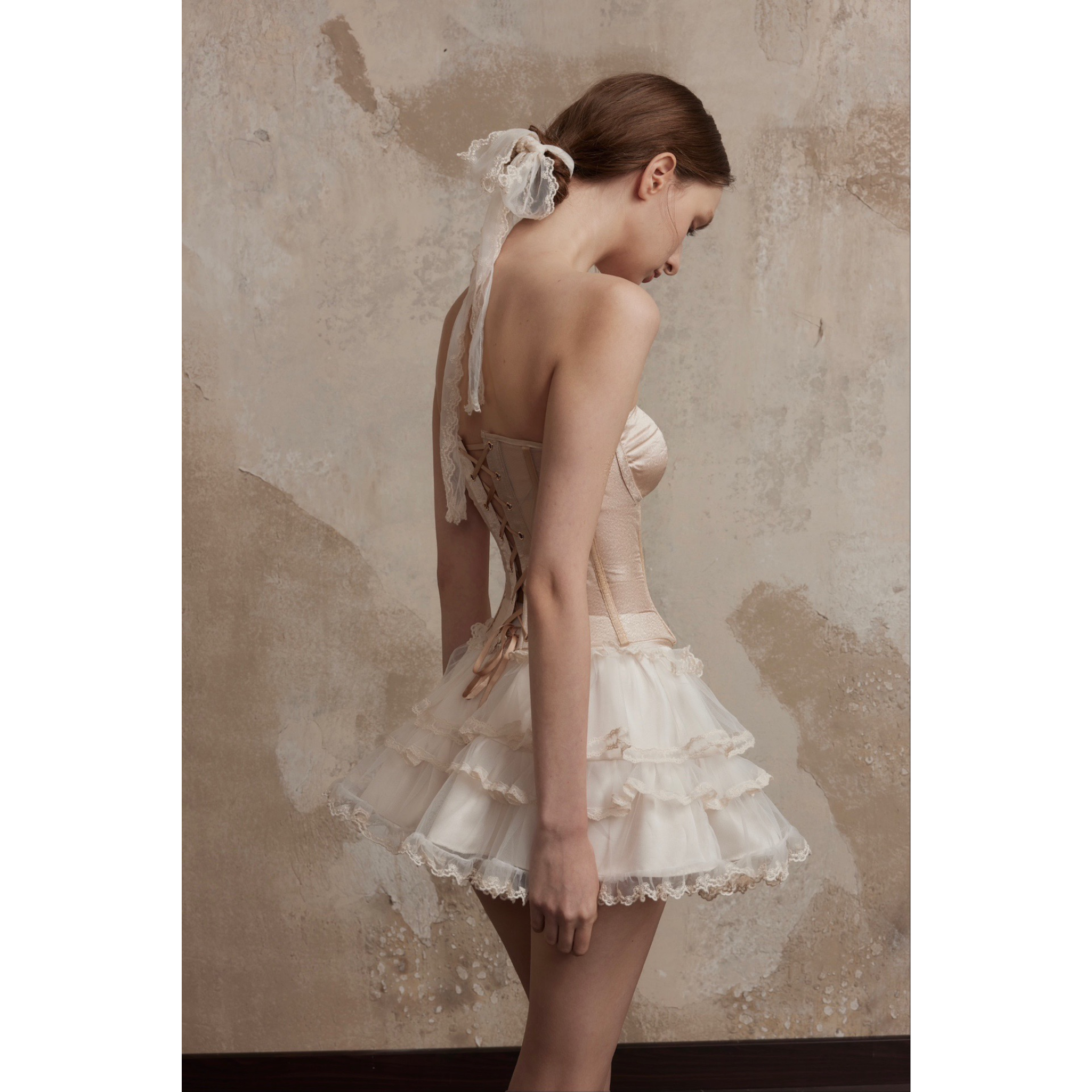 Dreamy Star Trail Fishbone Corset