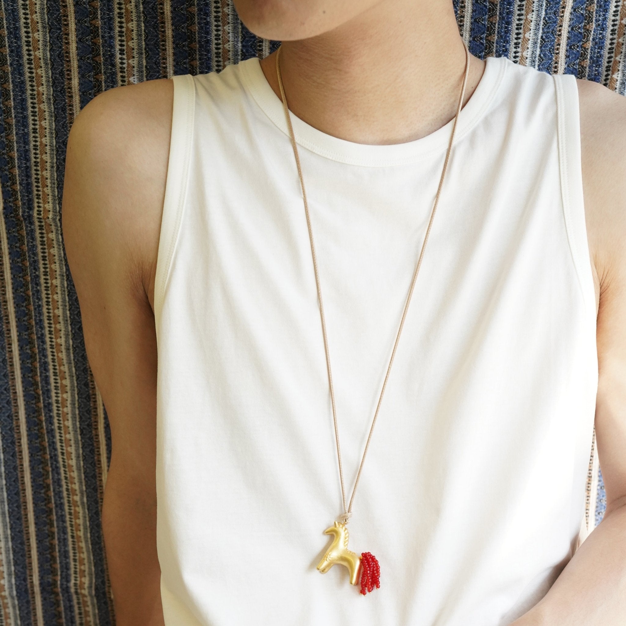 ToneTale 18K Gold Pony Sunny Long Necklace | MADAX