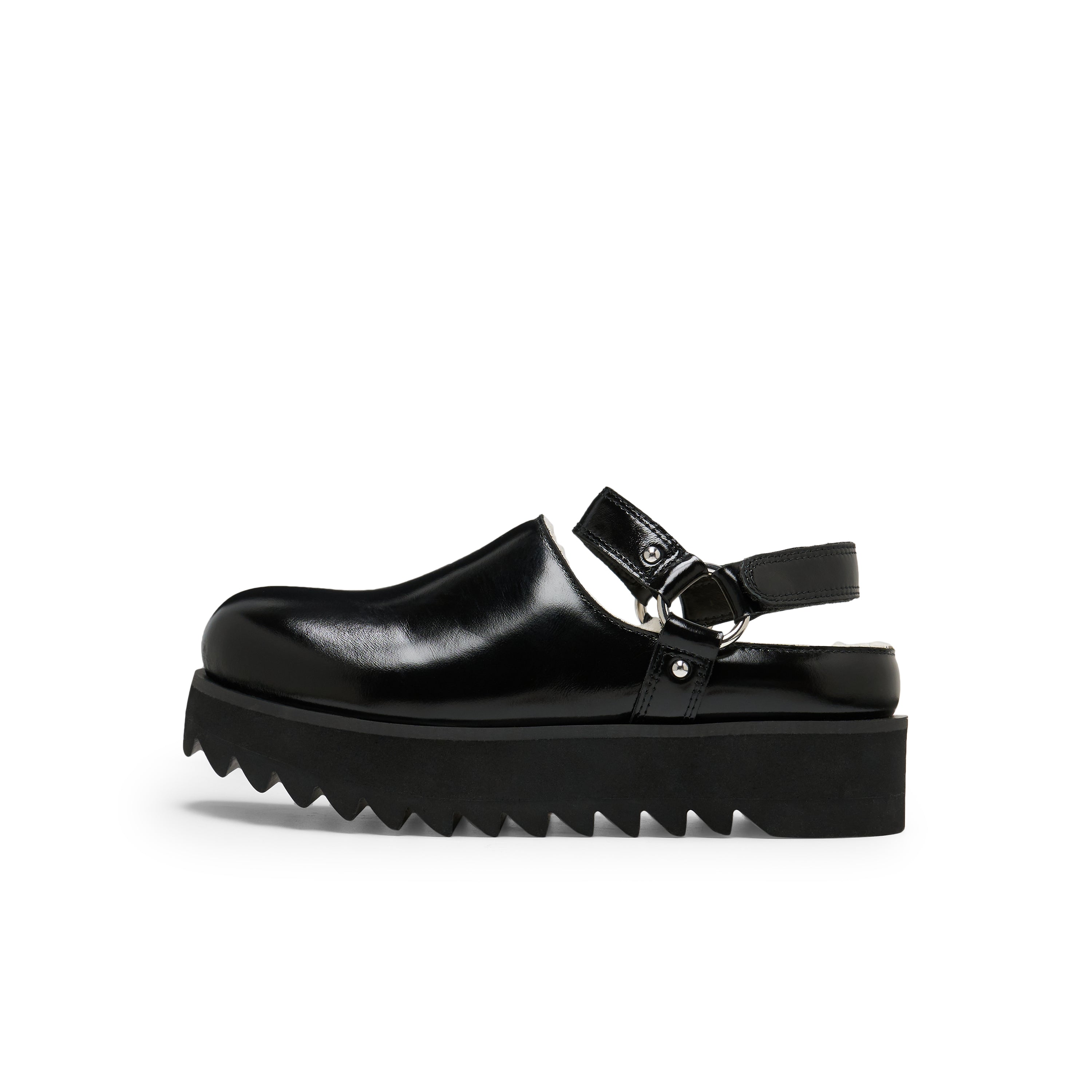 Double Velcro Birkenstock Slippers In Black