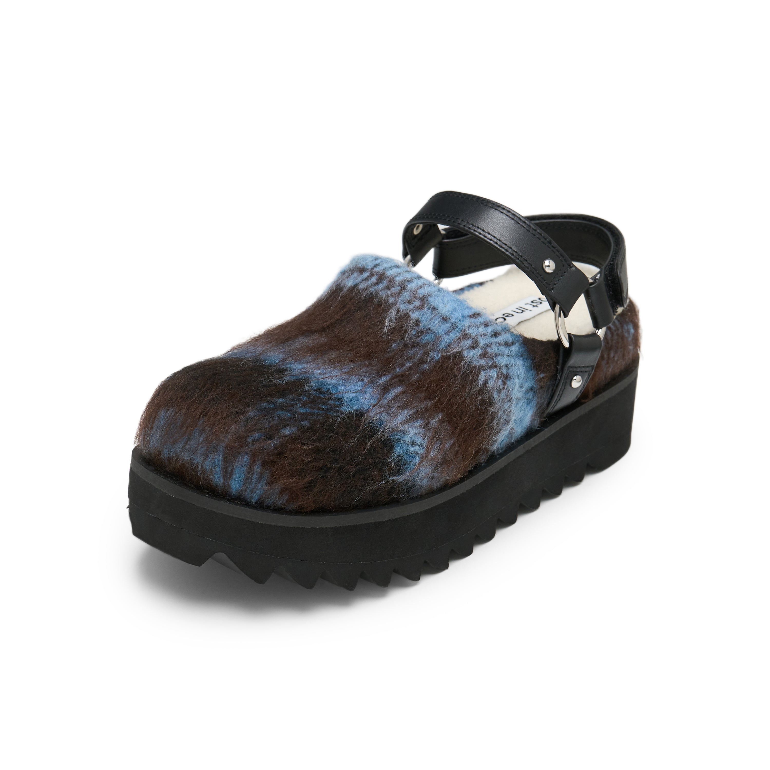 Double Velcro Birkenstock Slippers In Blue