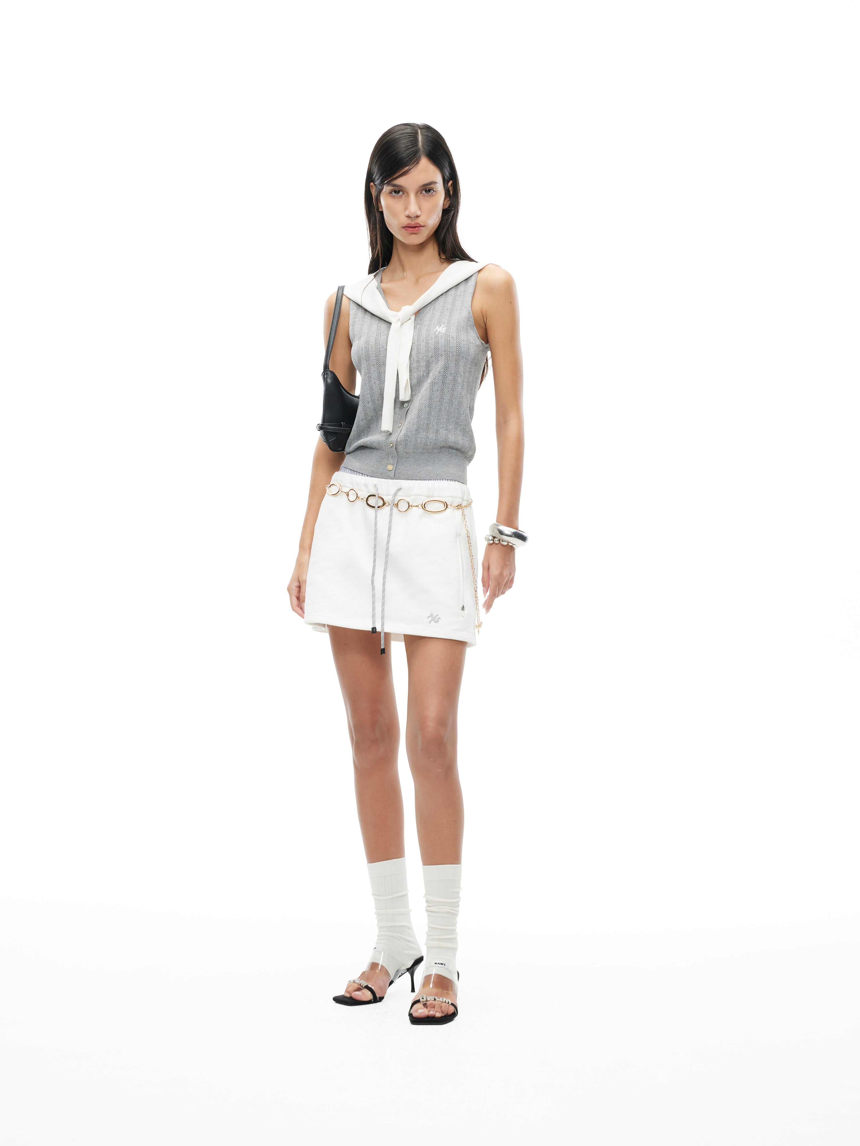 Duro Cape Vest in Gray