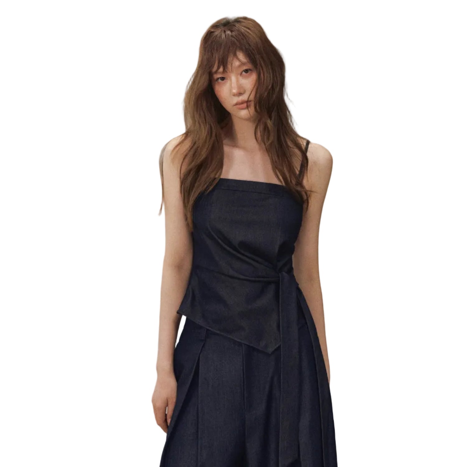 Dark Blue Denim Overalls