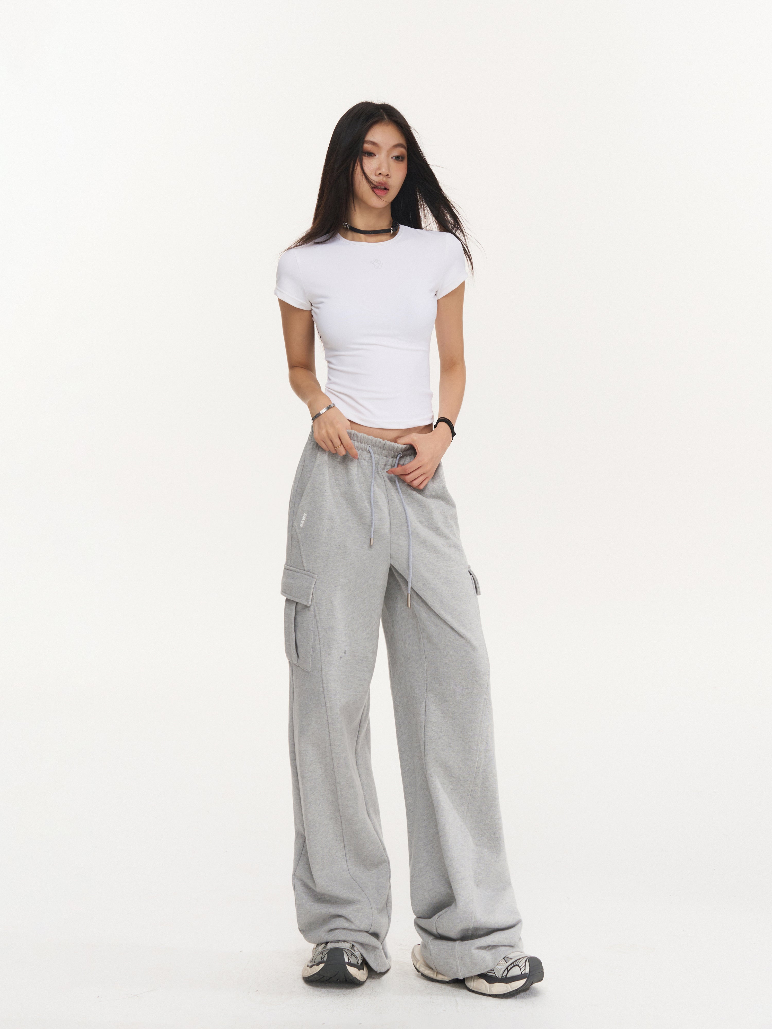 Gray Classic Jogging Sweatpants