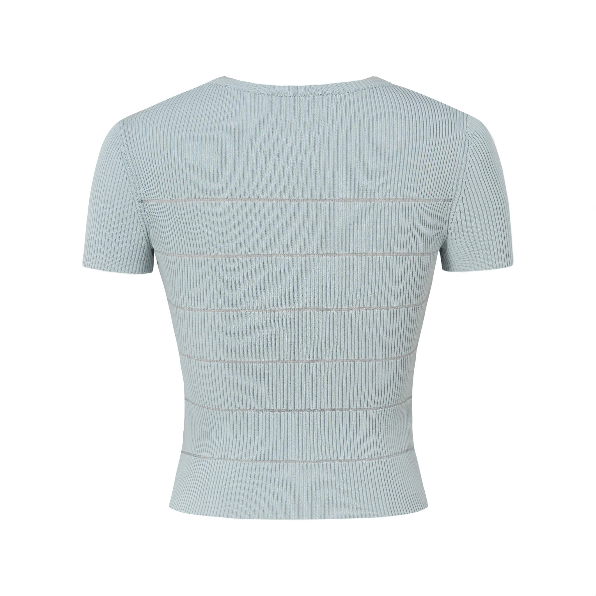 NAWS 3 Carat Ice Knitted Tee in Blue | MADAX