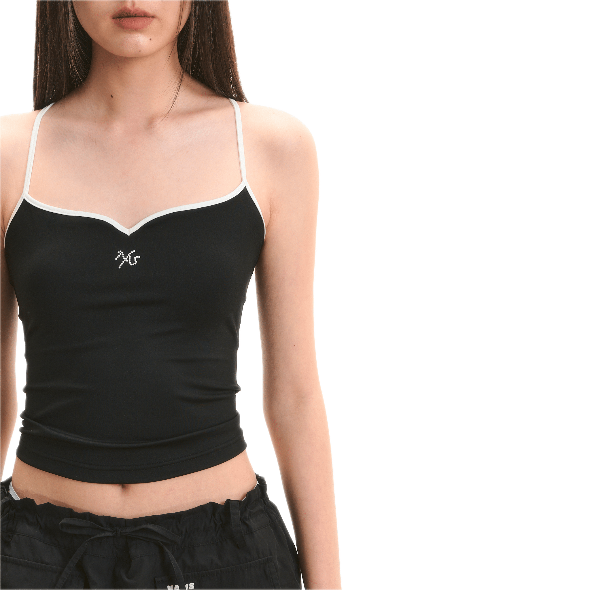 NAWS 3 Carat Mermaid Vest in Black | MADAX