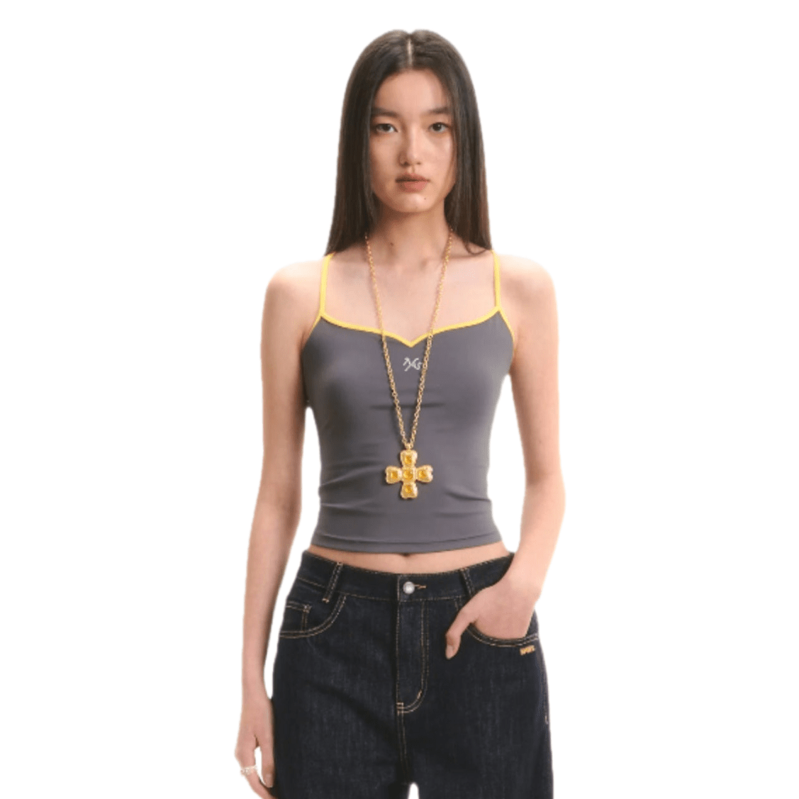 NAWS 3 Carat Mermaid Vest in Grey | MADAX