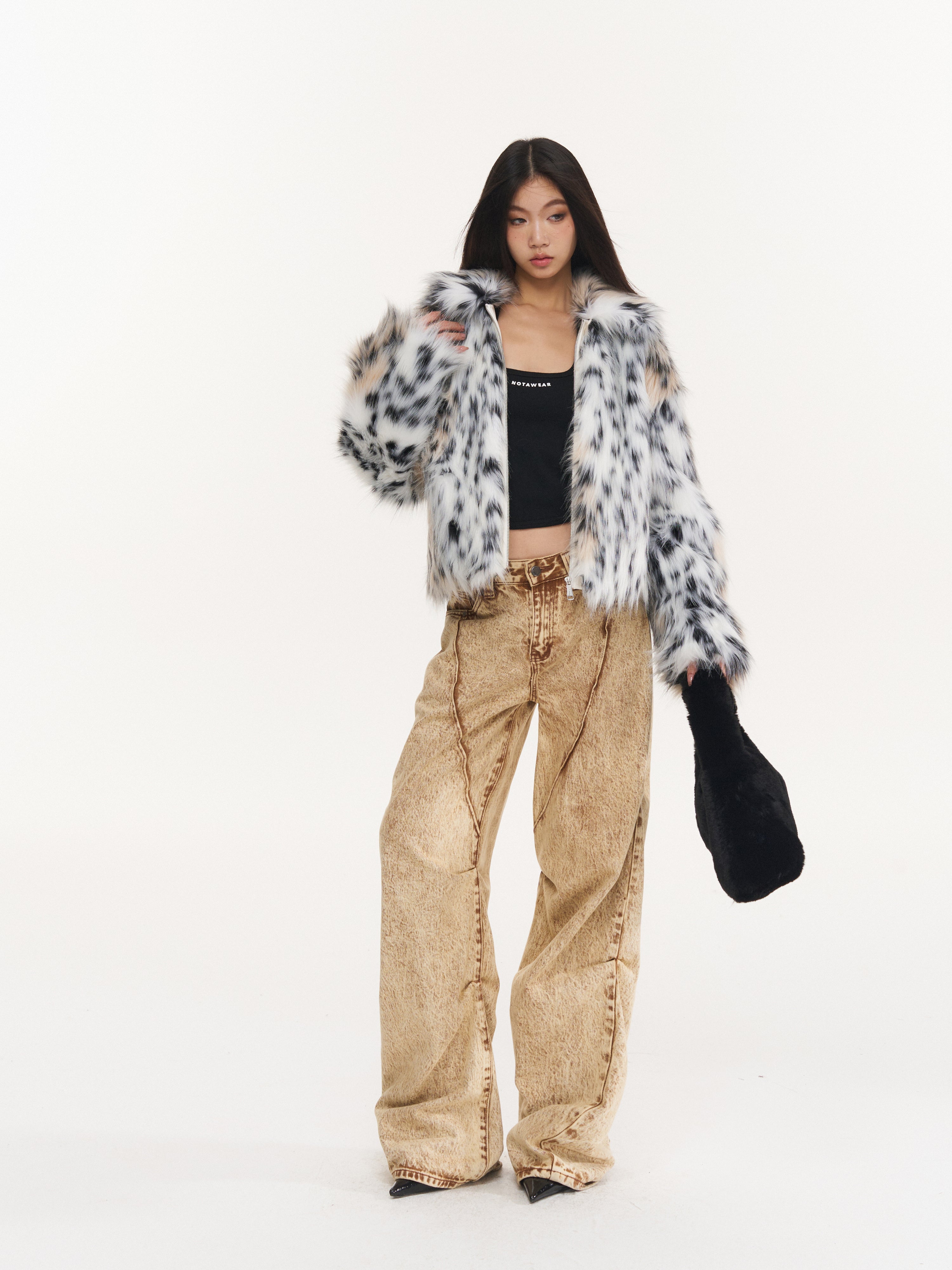 Freedom Wild Leopard Faux Fur