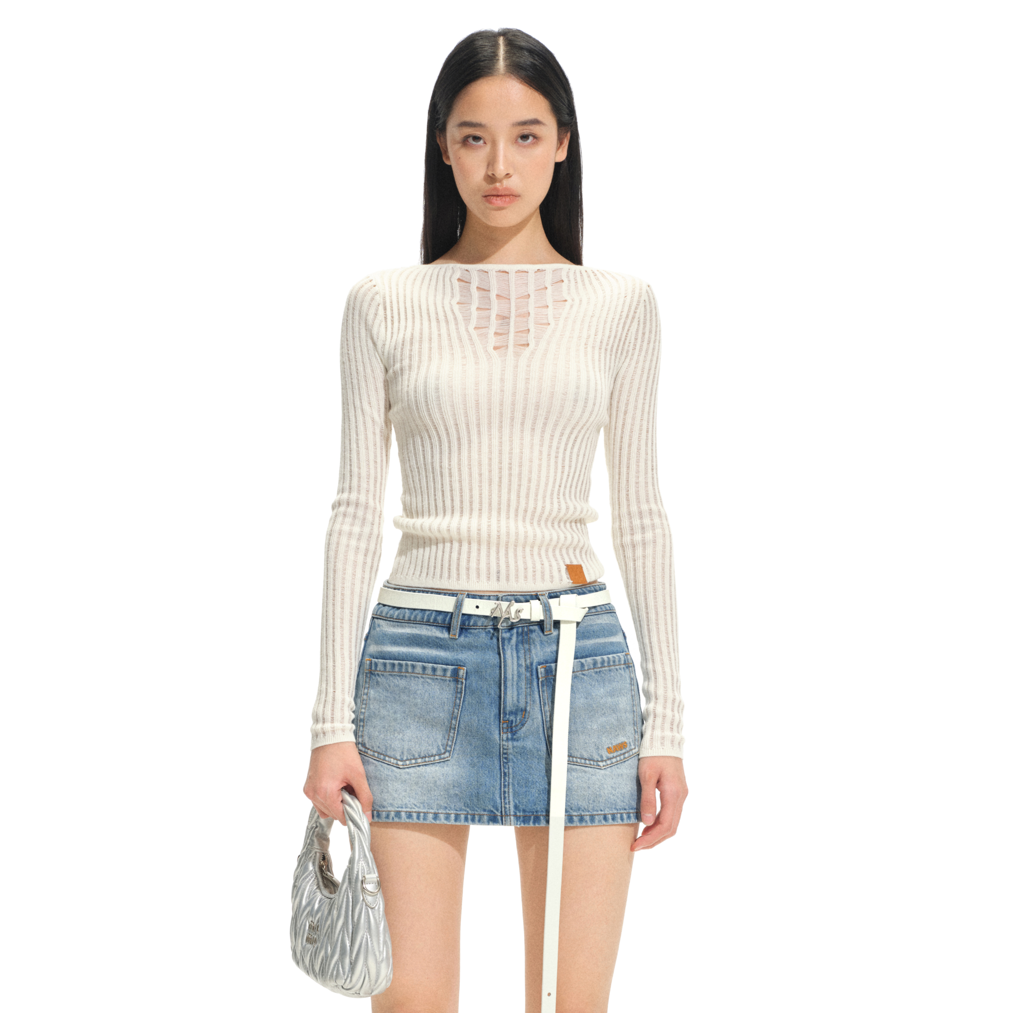 ブルーリッジニットウェア ホワイト