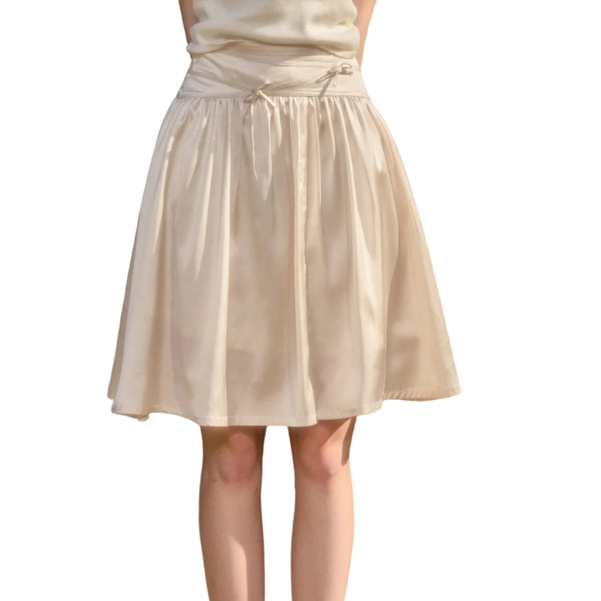 Flowing Light - Apricot Skirt