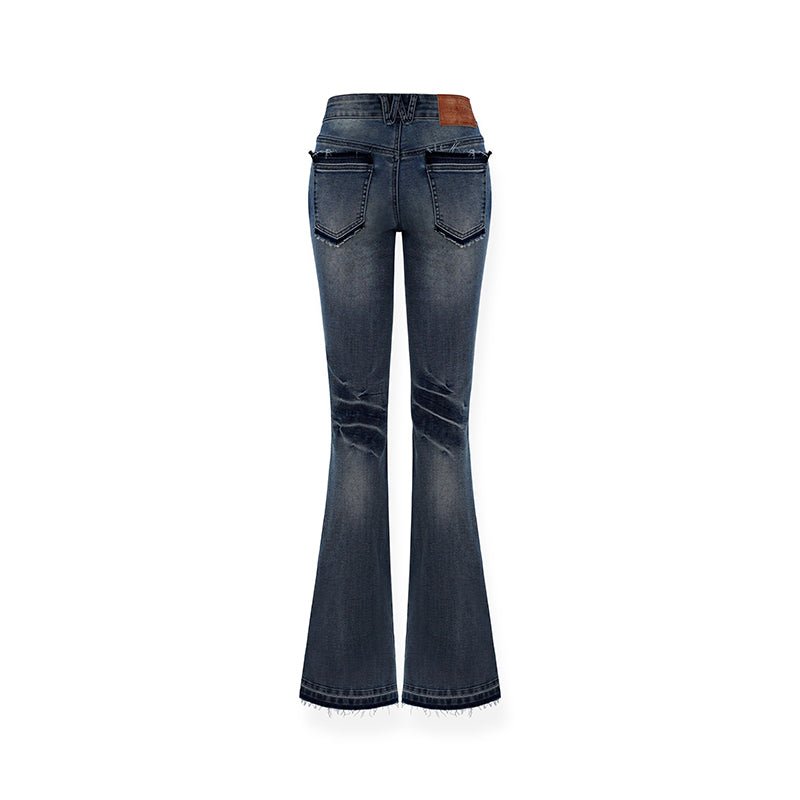 NAWS +5CM Model Jeans Dark Blue | MADAX