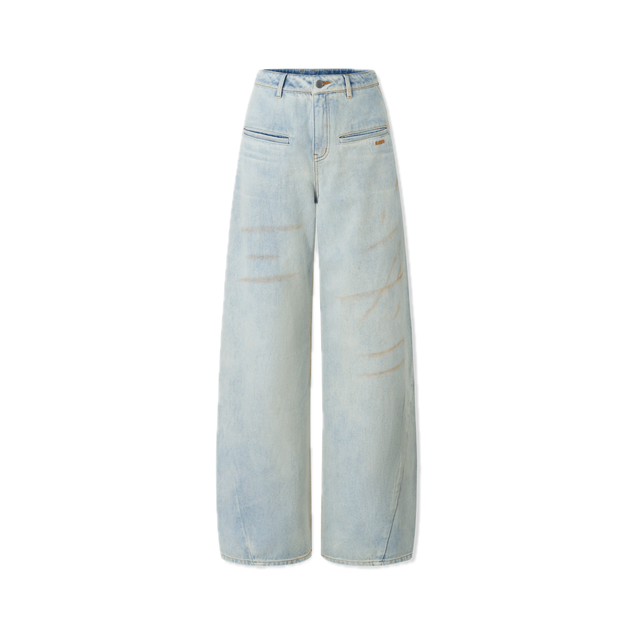 NAWS ＋5CM N3 Jeans in Amber Yellow | MADAX