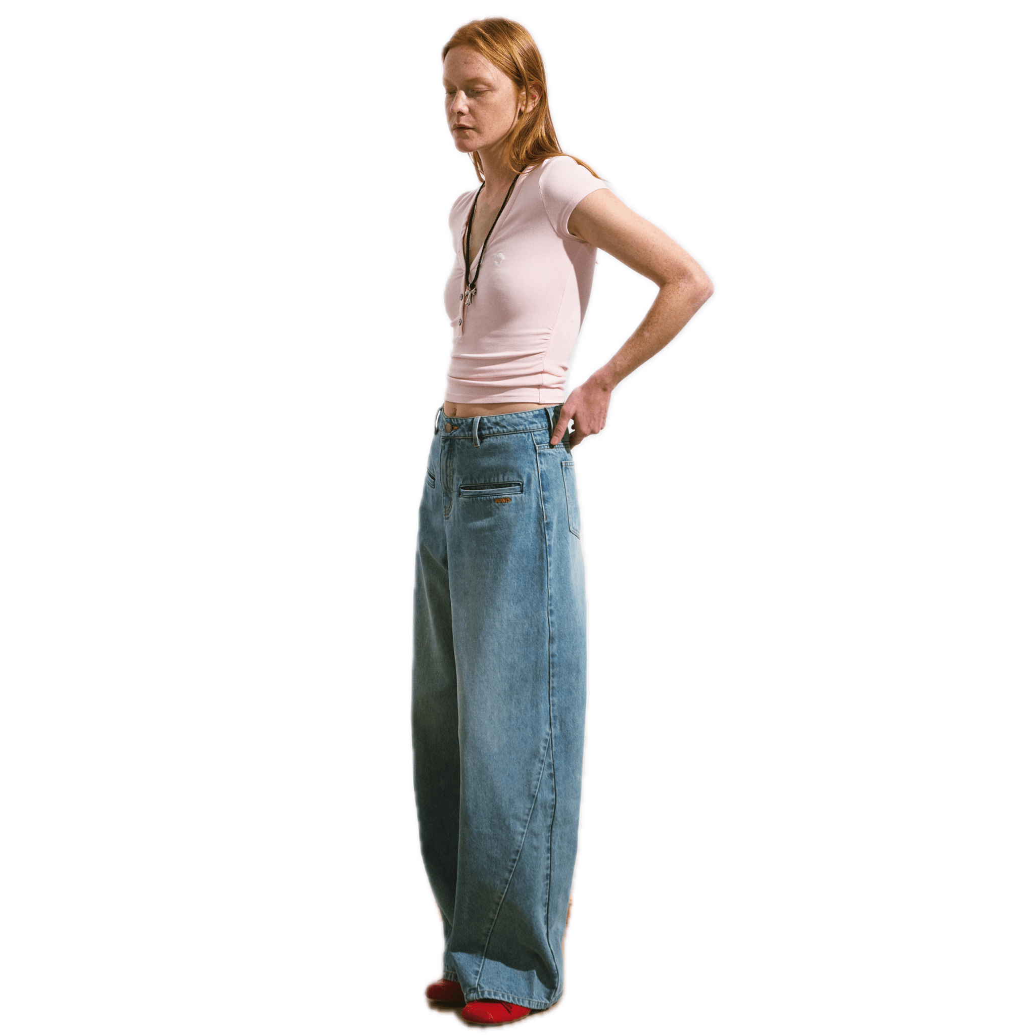 NAWS ＋5CM N3 Jeans in Blue | MADAX