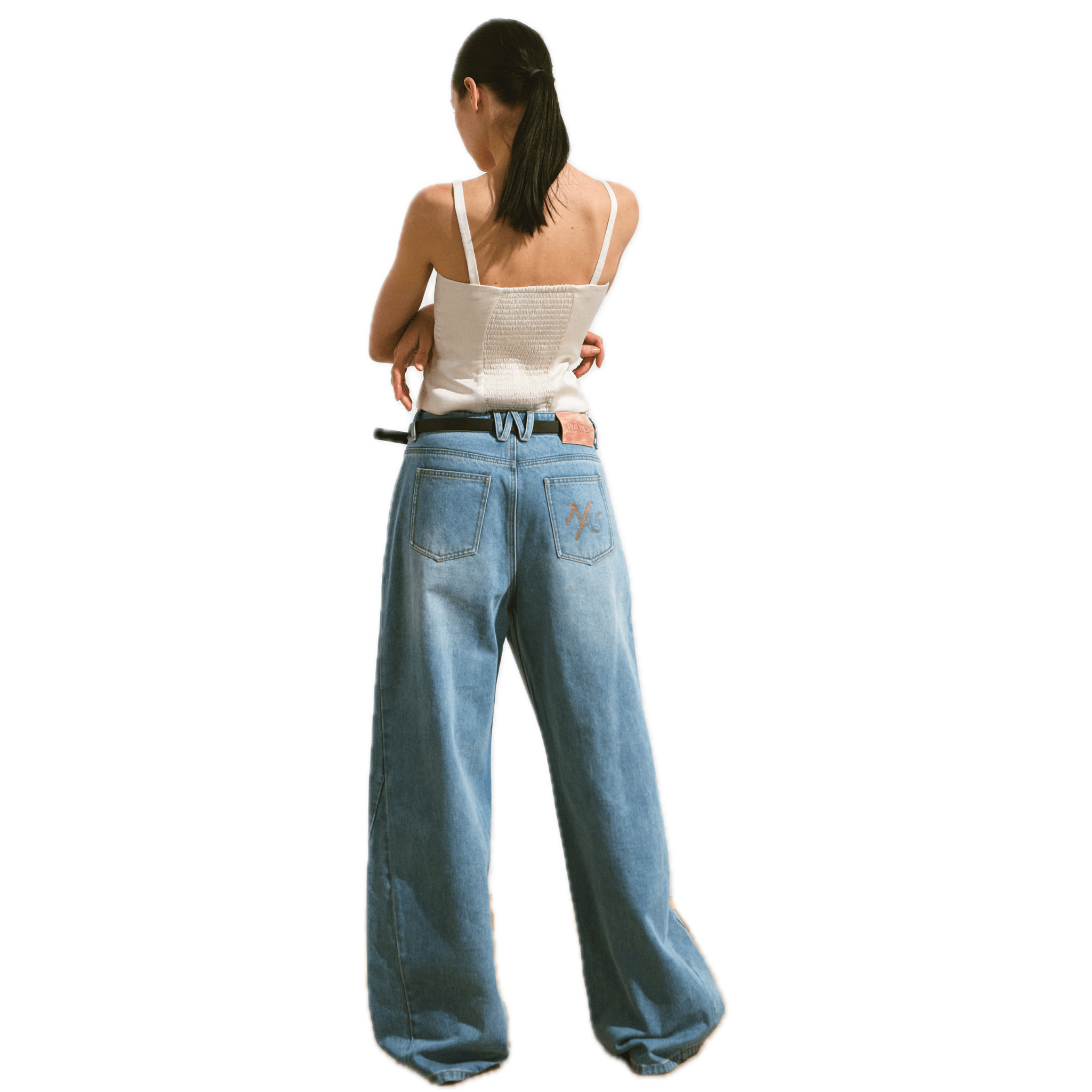 NAWS ＋5CM N3 Jeans in Blue | MADAX