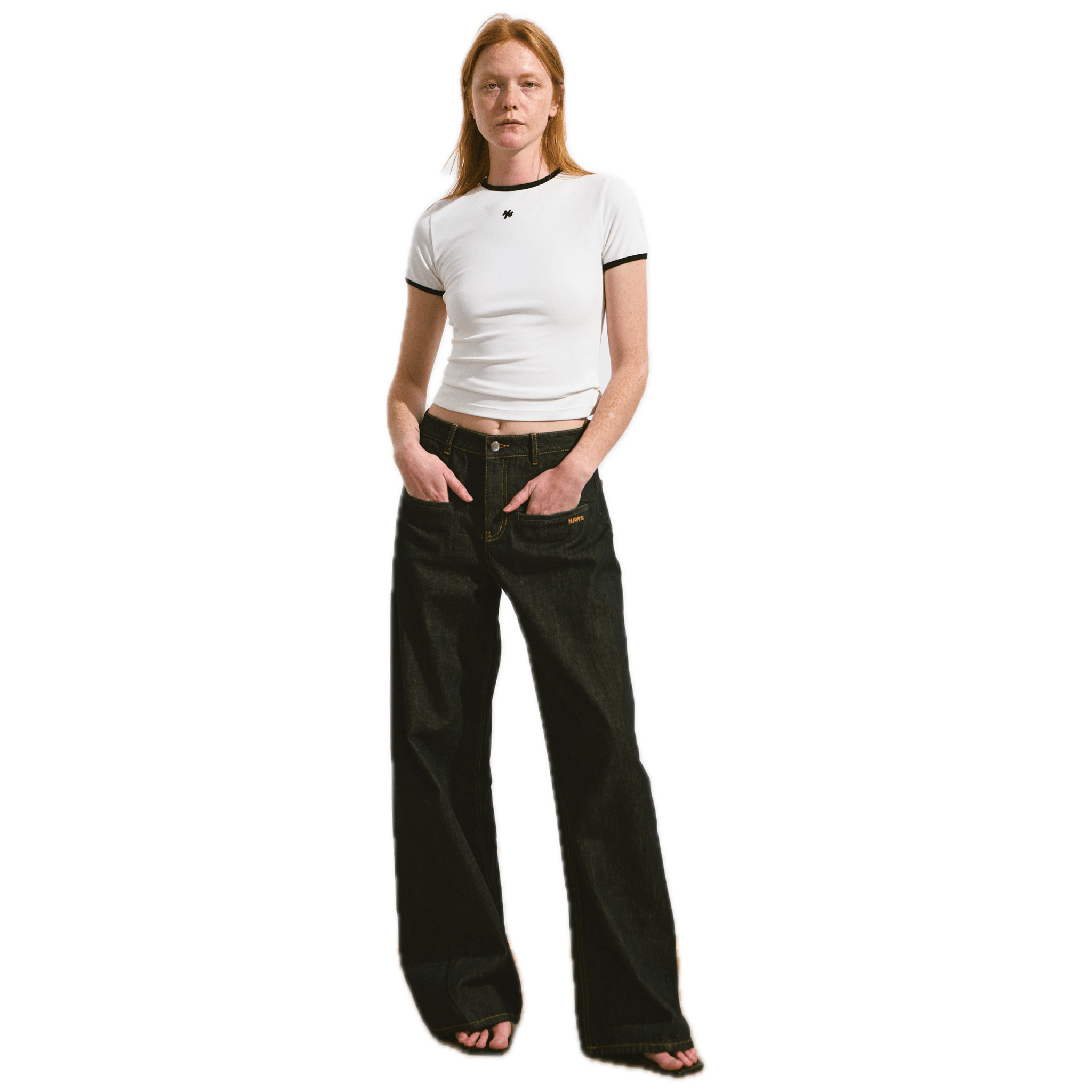 NAWS ＋5CM N3 Jeans in Raw Denim Blue | MADAX