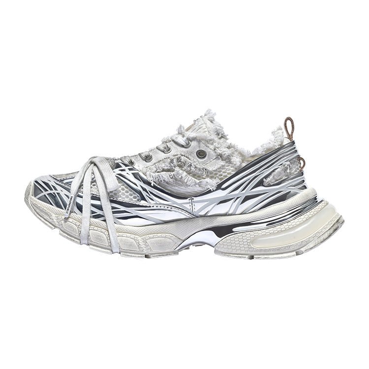 SMILEREPUBLIC 70s Classic Low - top Canvas Shoes in White | MADAX