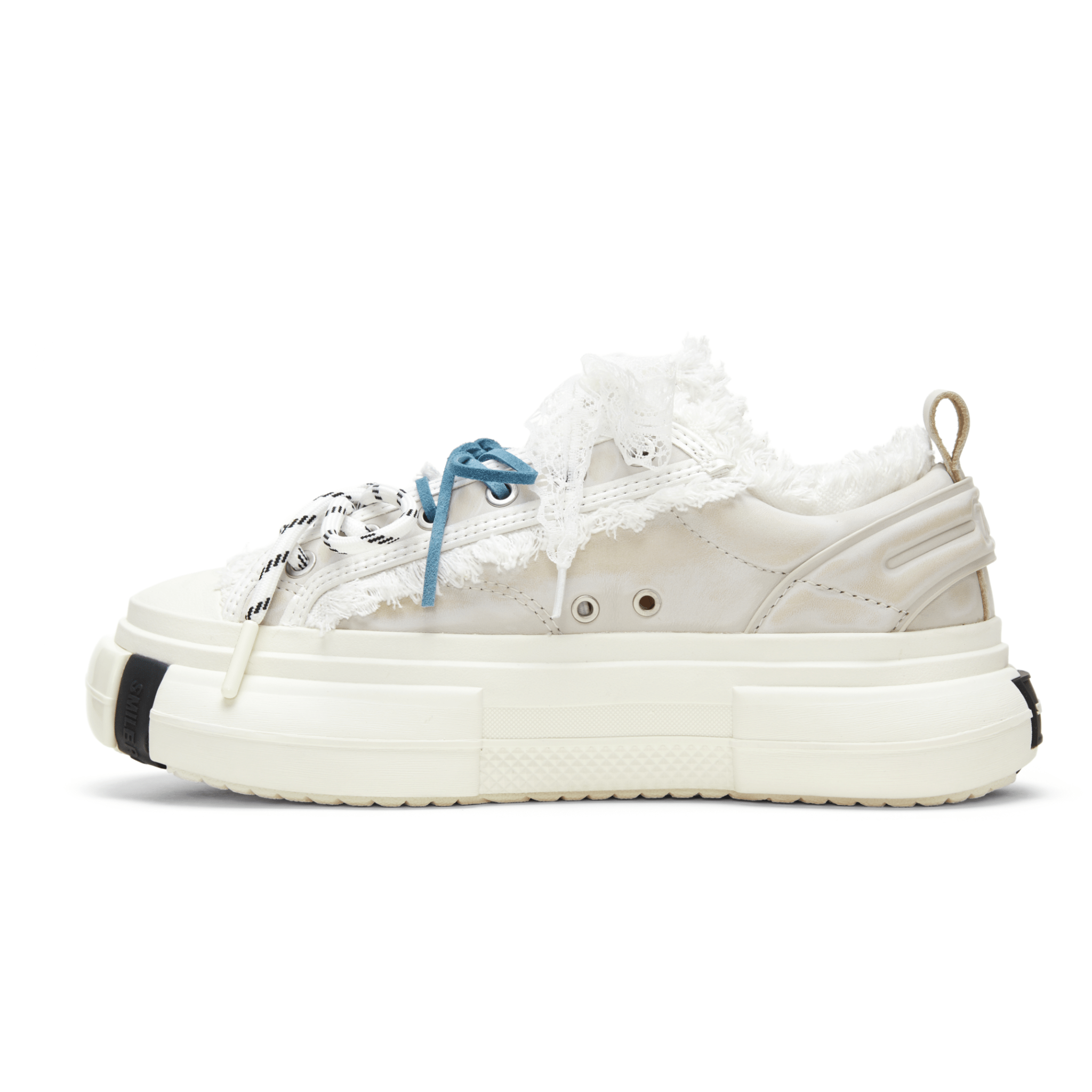 SMILEREPUBLIC 70s Volcanic Ash Low - top Platform Shoes | MADAX