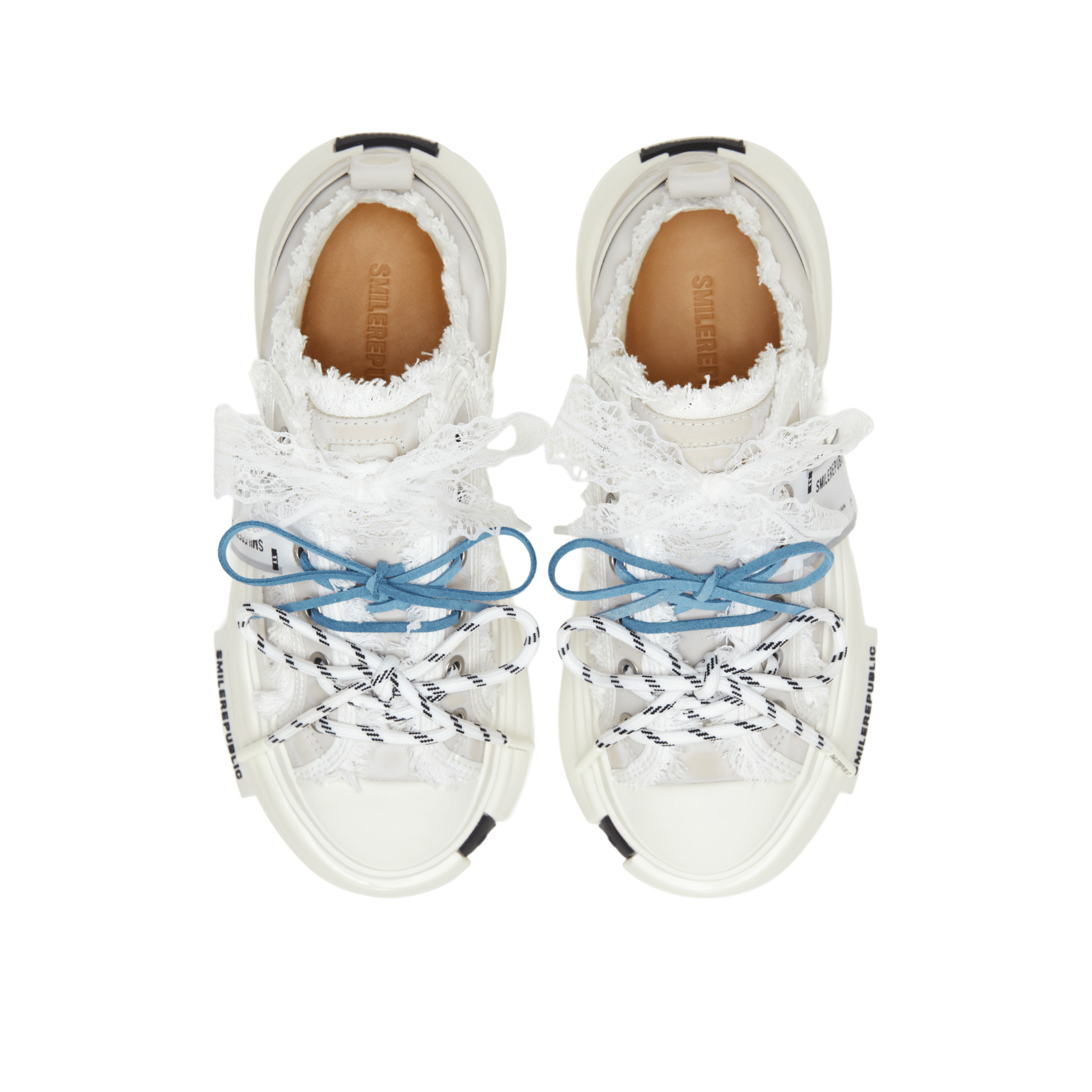 SMILEREPUBLIC 70s Volcanic Ash Low - top Platform Shoes | MADAX