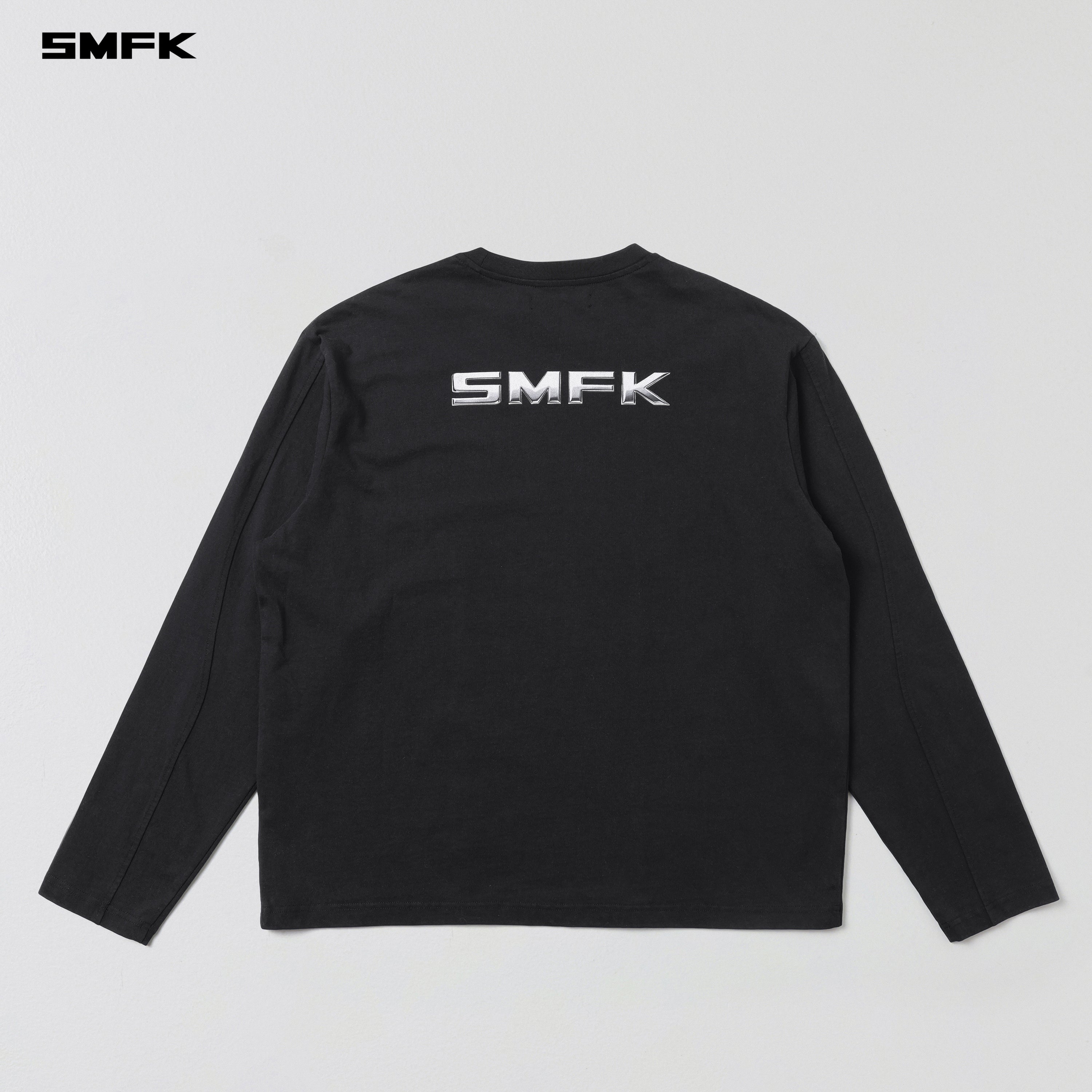 Future Reflection Pullover In Wild Black