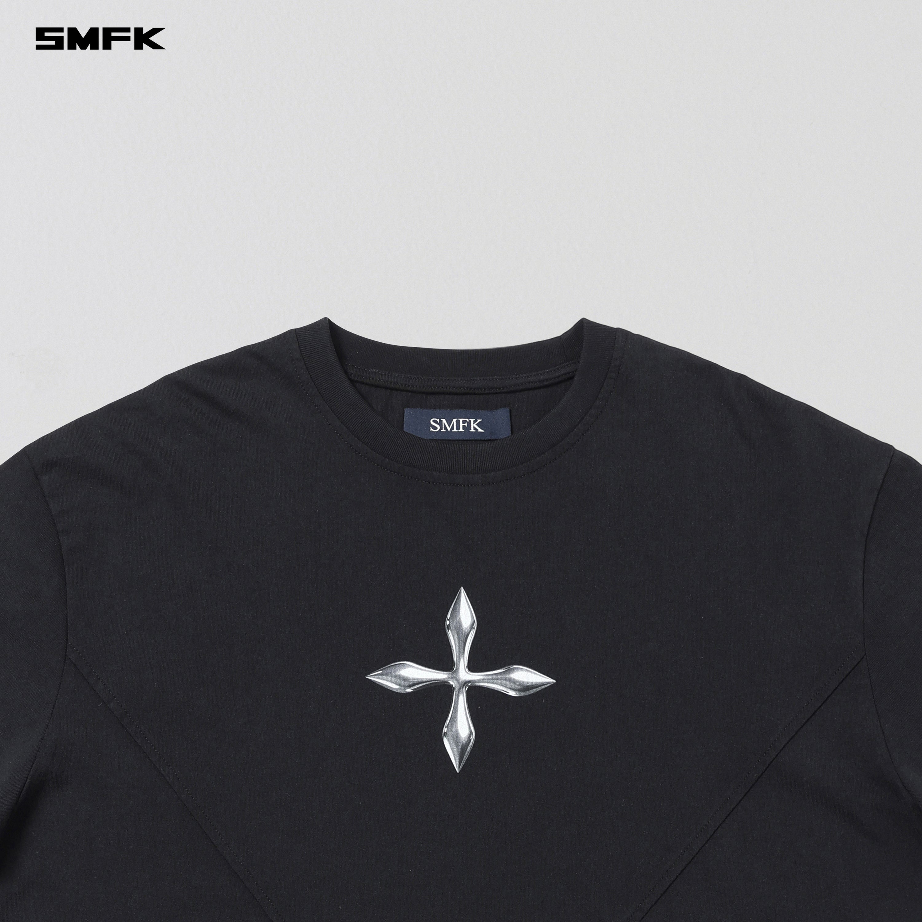 Future Reflection Loose Tee In Wild Black