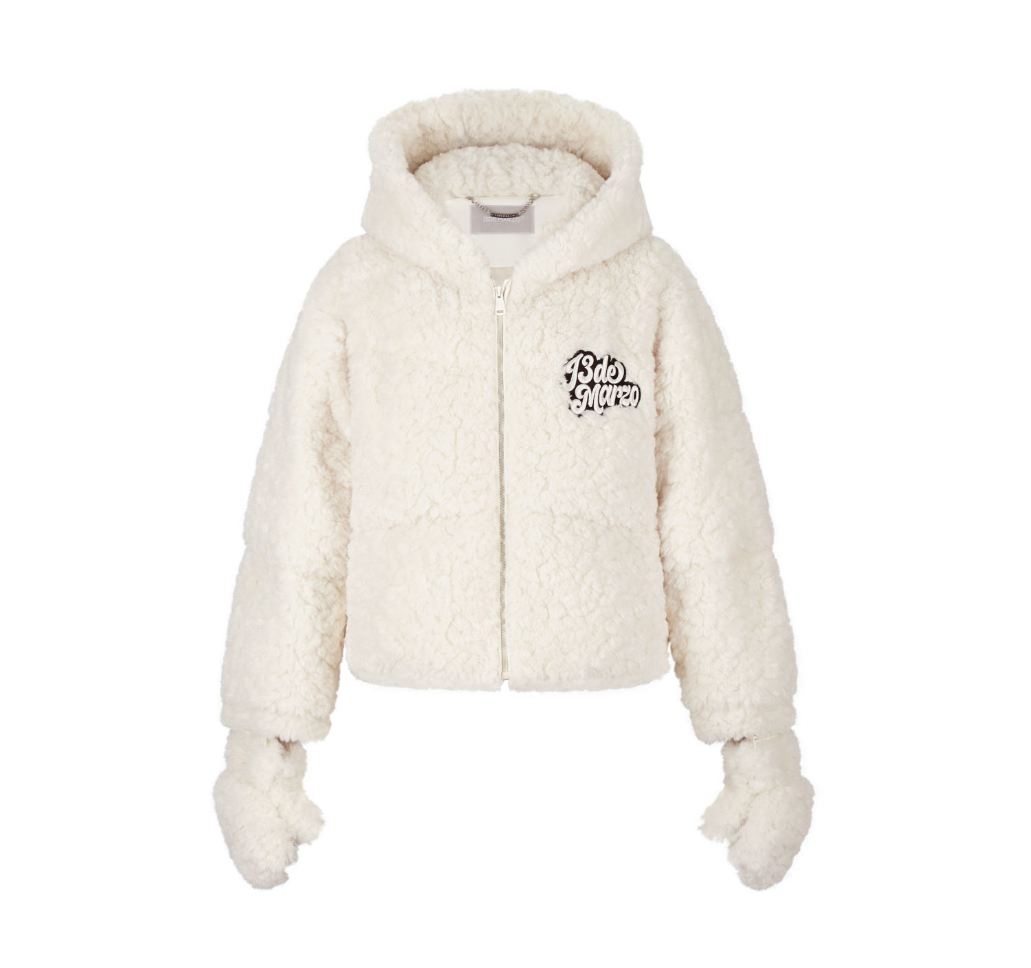 Bear Costume Down Jacket In White