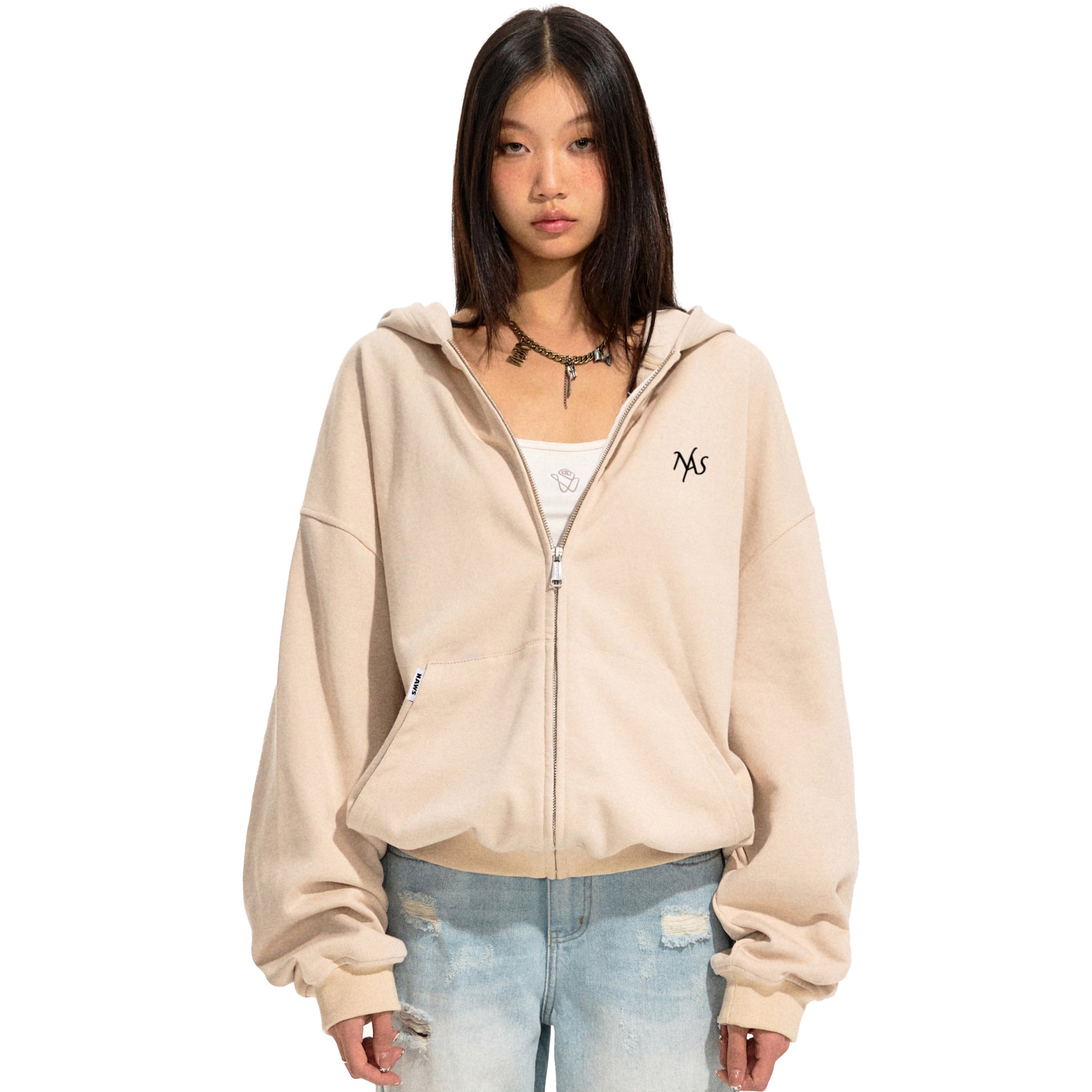 Oat Classic Zipper Hoodie