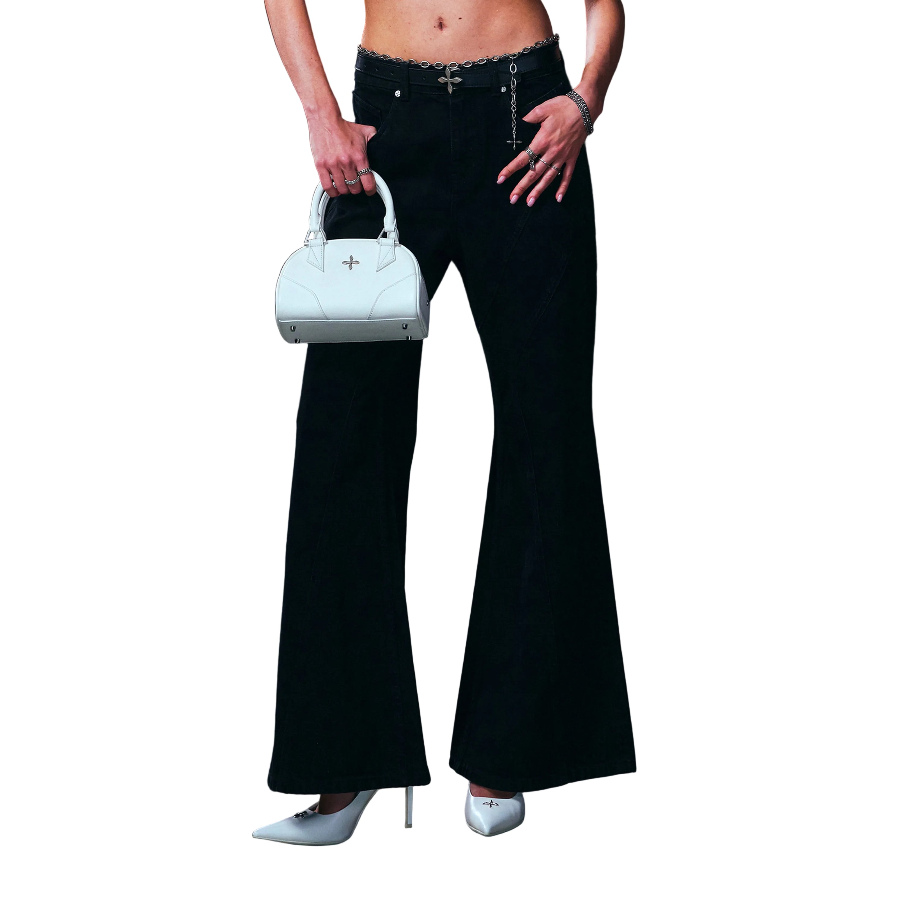 Wild Mirage Hurricane Denim Pants In Wild Black