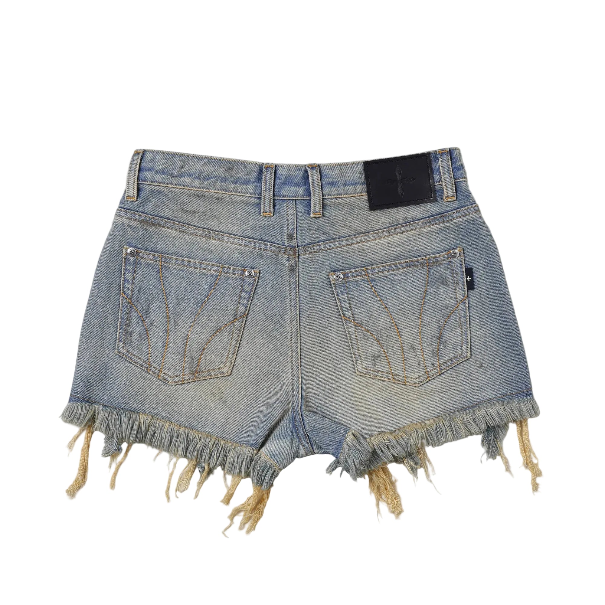 COMPASS MIRAGE MODE DENIM SHORTS/COTTON LAKE BLUE