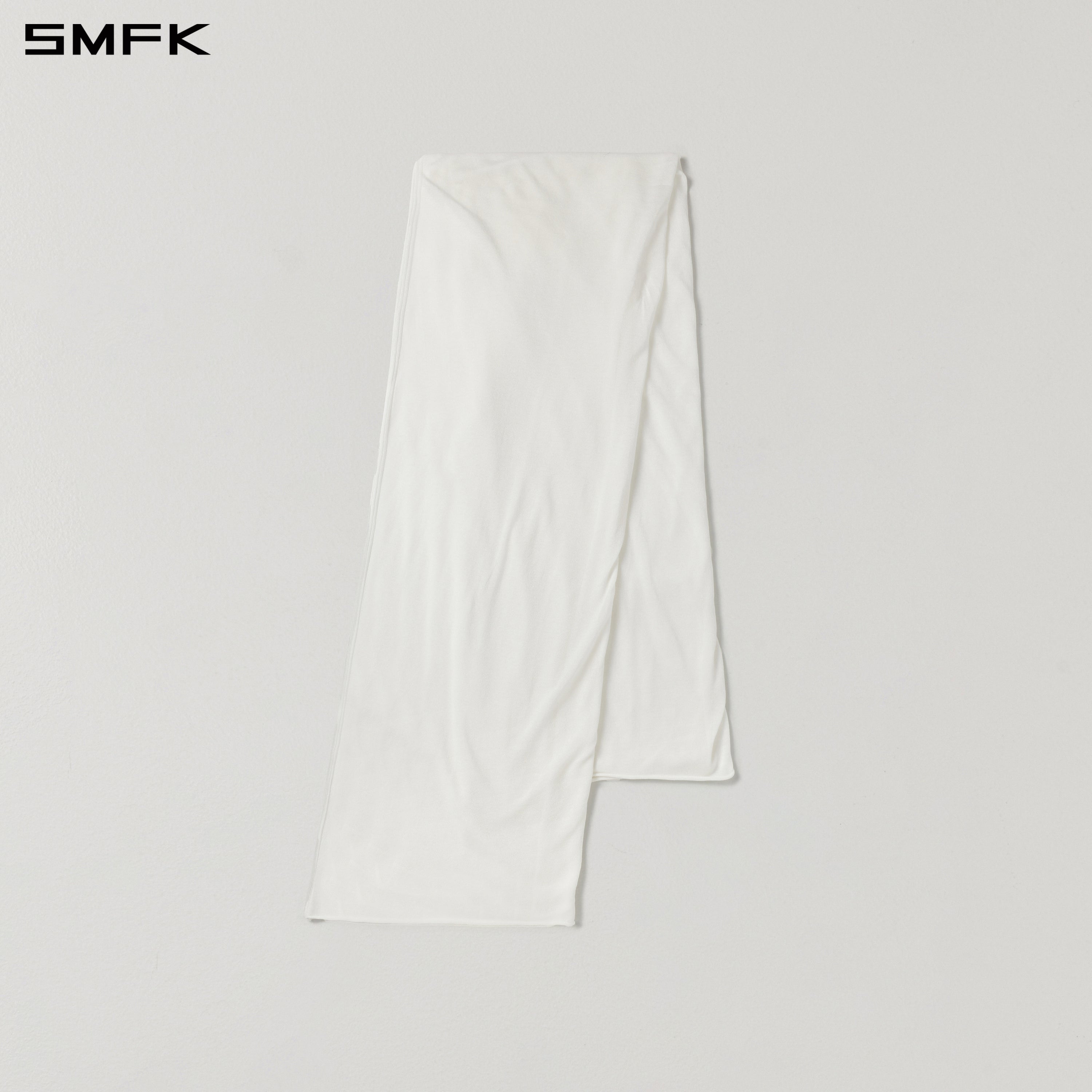 White Knitted Scarf