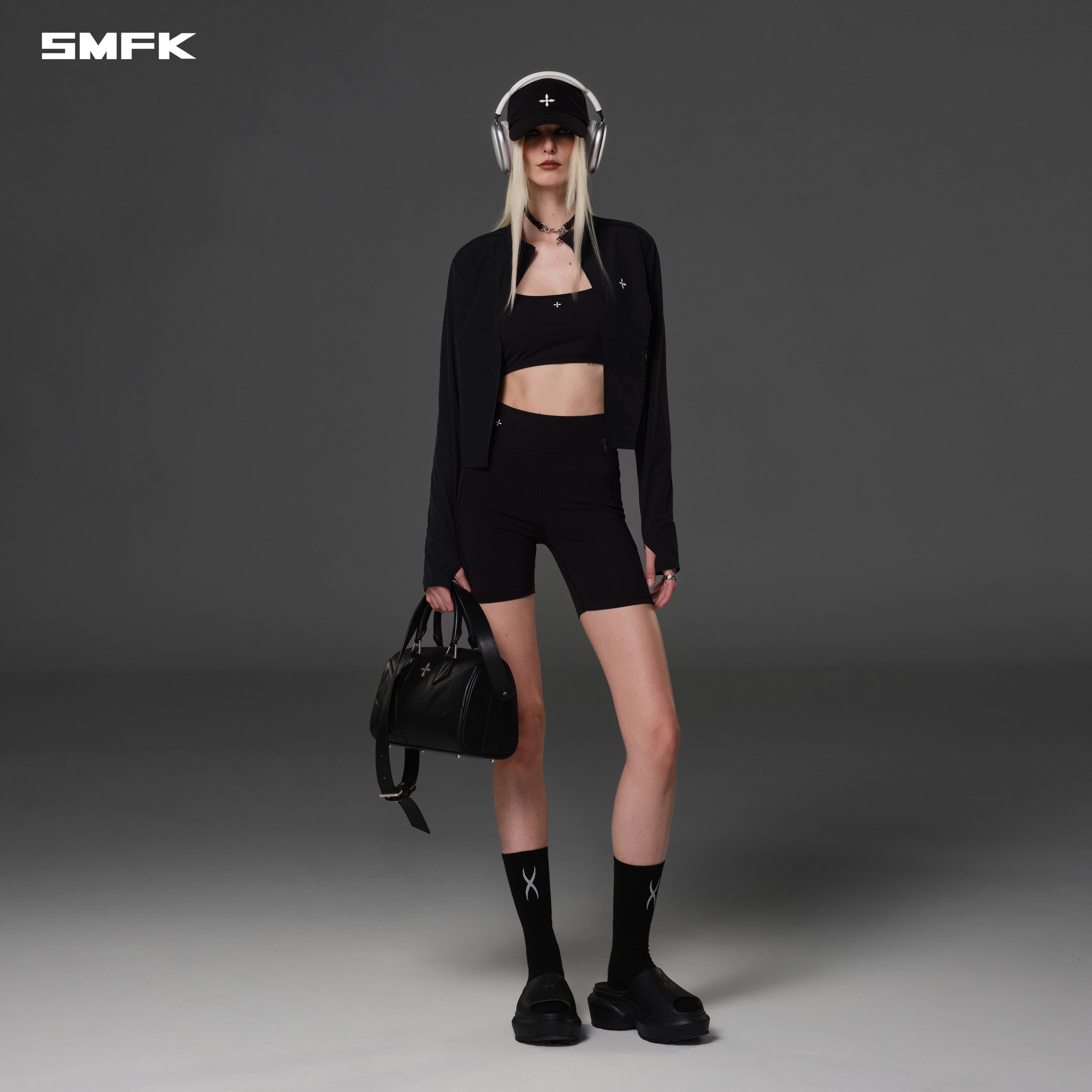 Focus Od Slim Jacket In Wild Black