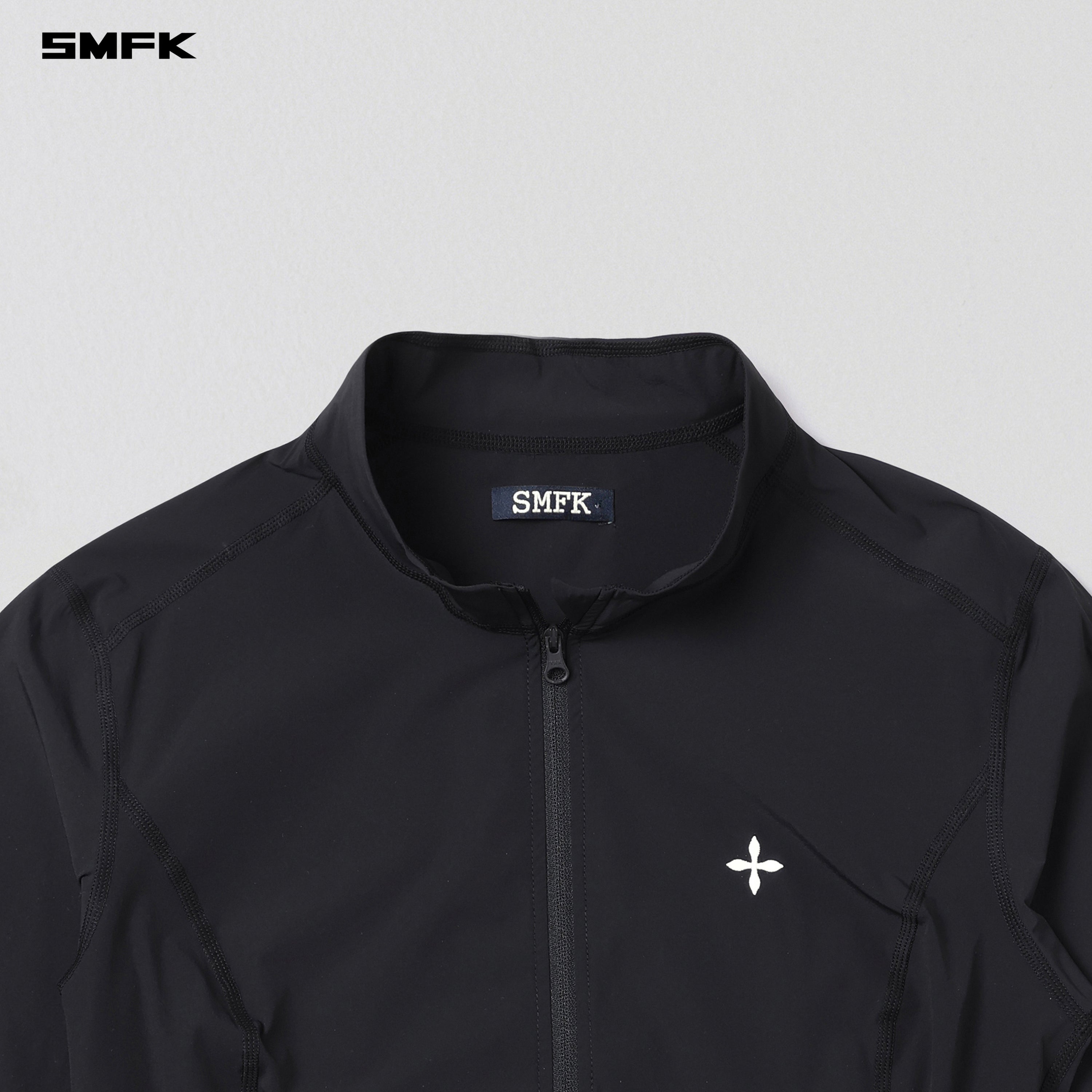 Focus Od Slim Jacket In Wild Black