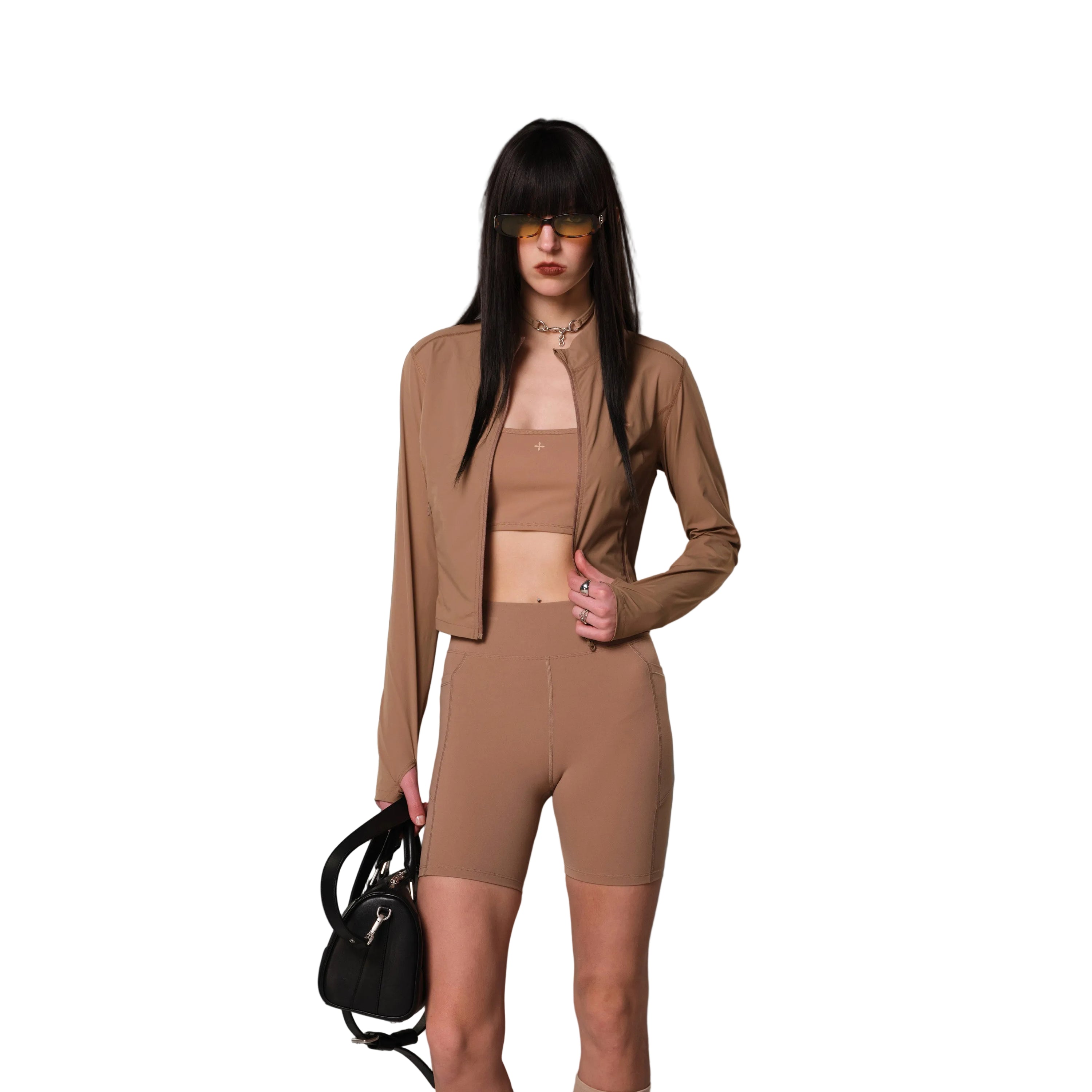 Focus Od Slim Jacket In Wild Brown