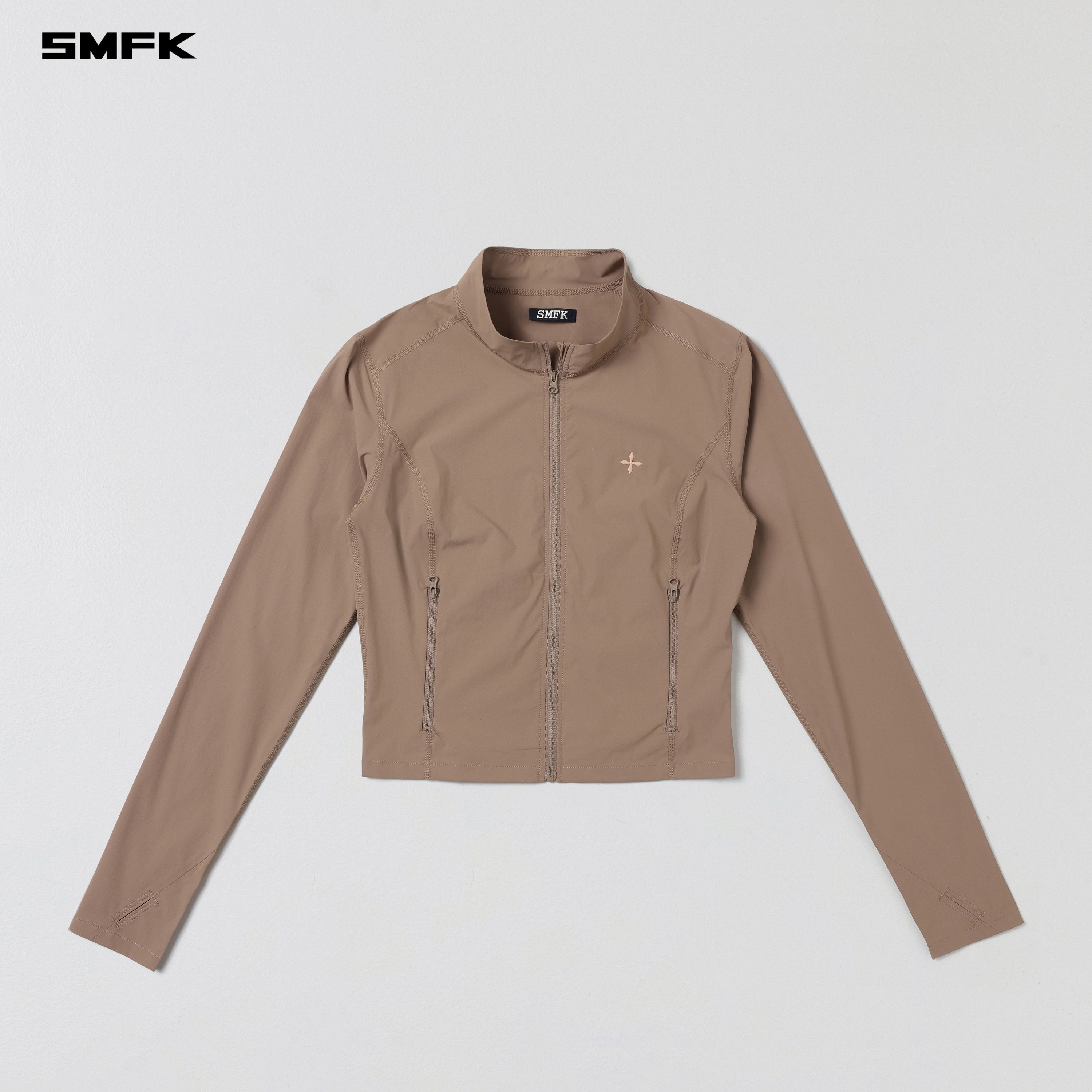 Focus Od Slim Jacket In Wild Brown