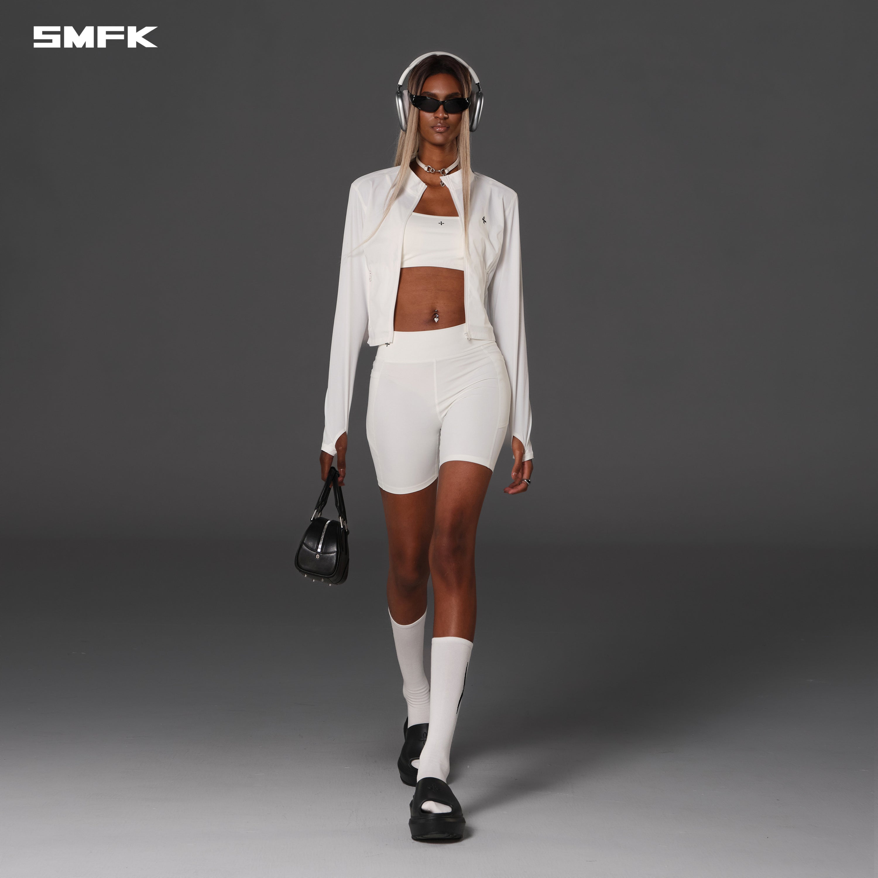 Focus Od Slim Jacket In Cloud White