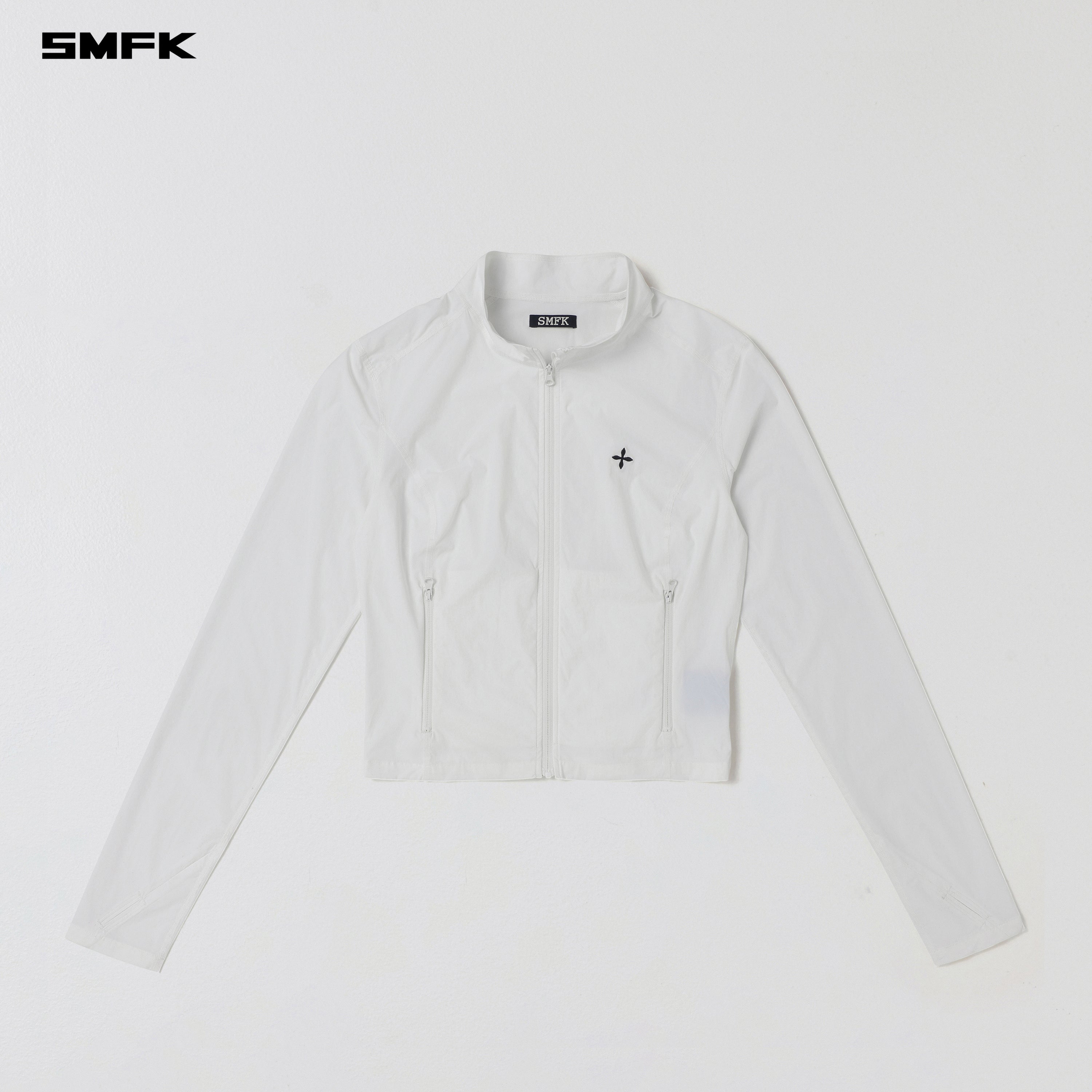 Focus Od Slim Jacket In Cloud White