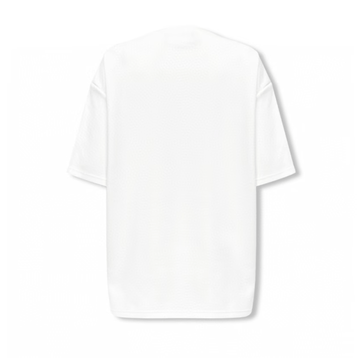 NOT FOR US Apple Print Short Sleeves in White | MADAX