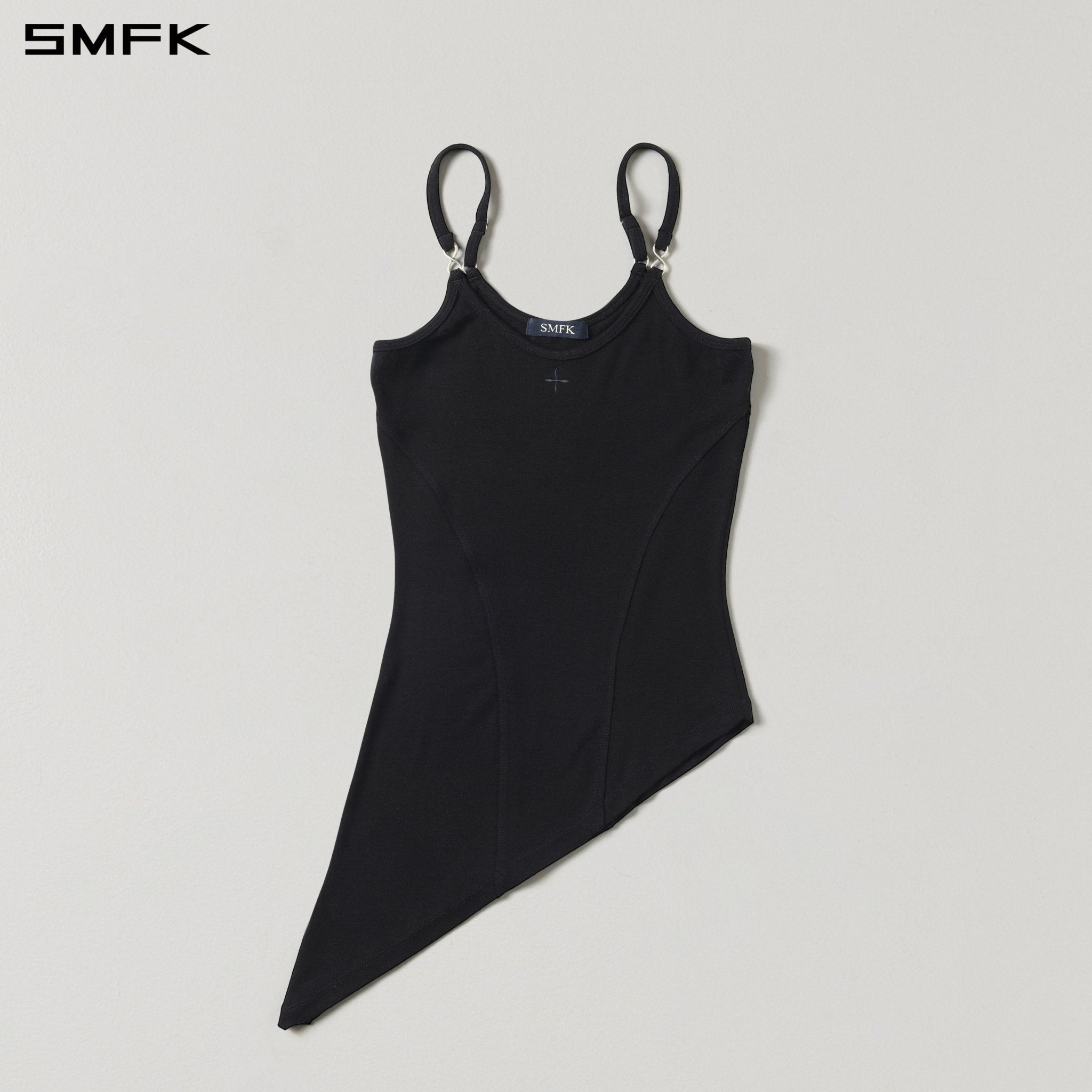 SMFK Asymmetrical Black Suspenders | MADAX
