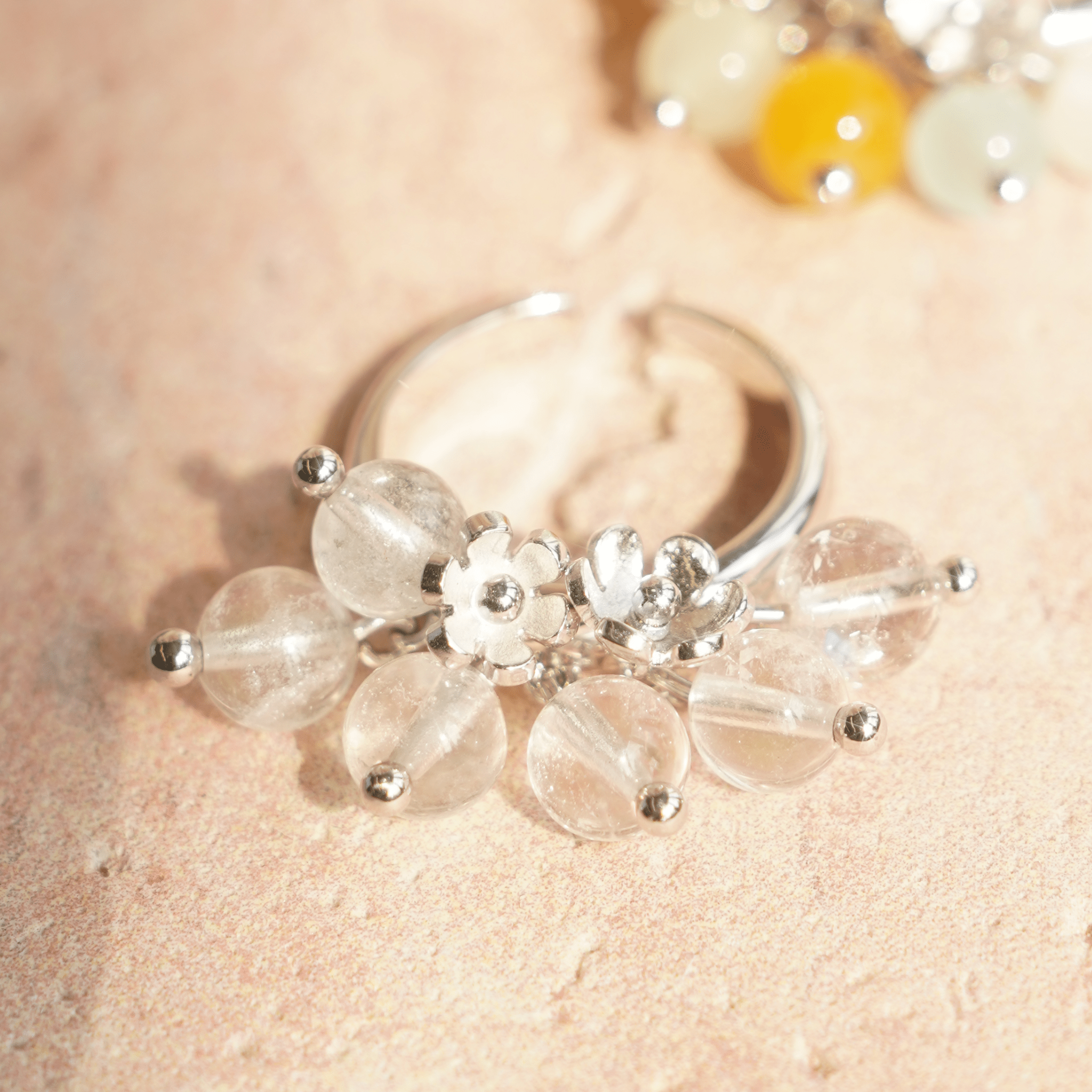 ToneTale Aurora Ring in White Gold | MADAX