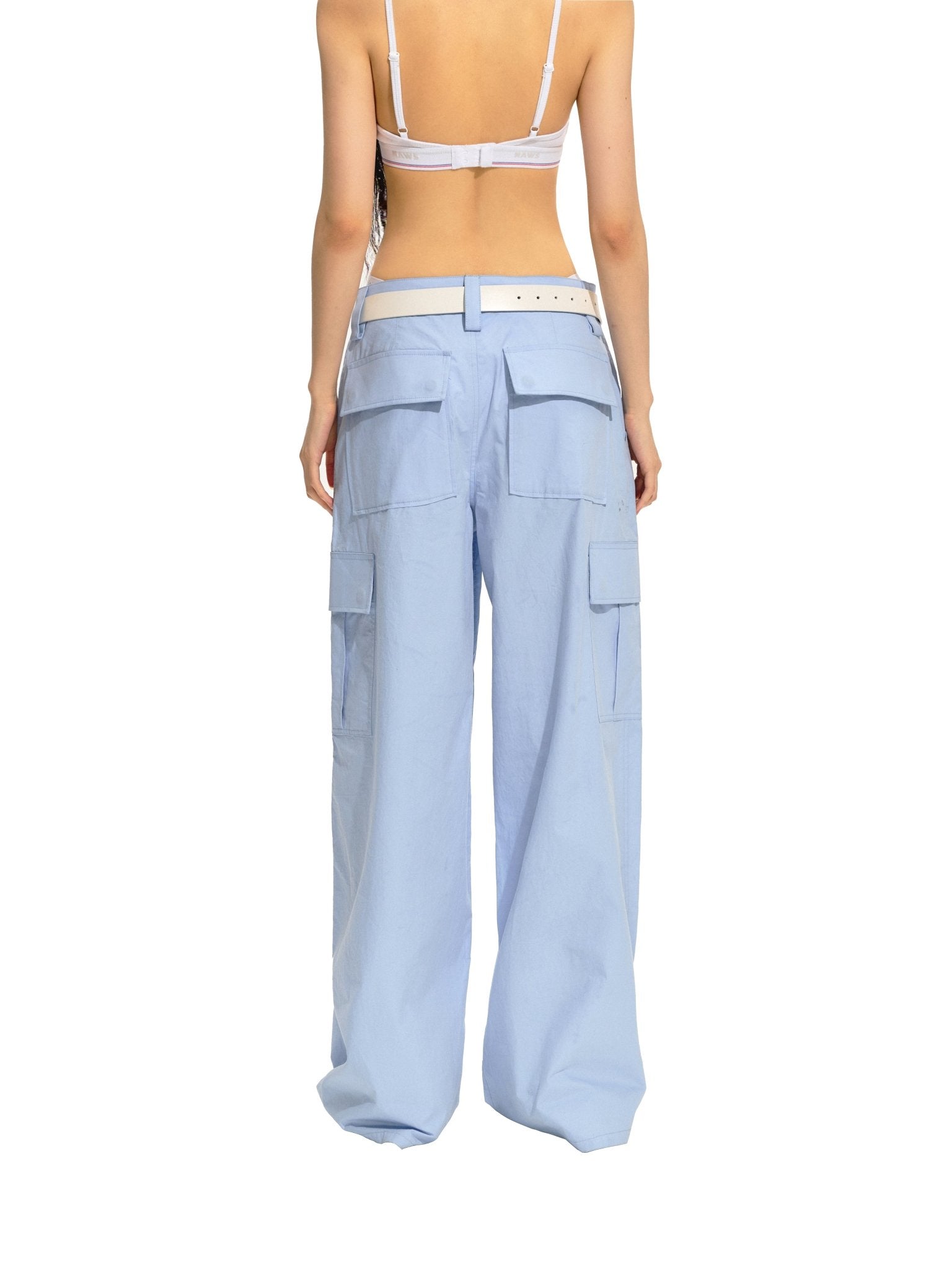 NAWS Baggy Jazz Pants Blue | MADA IN CHINA