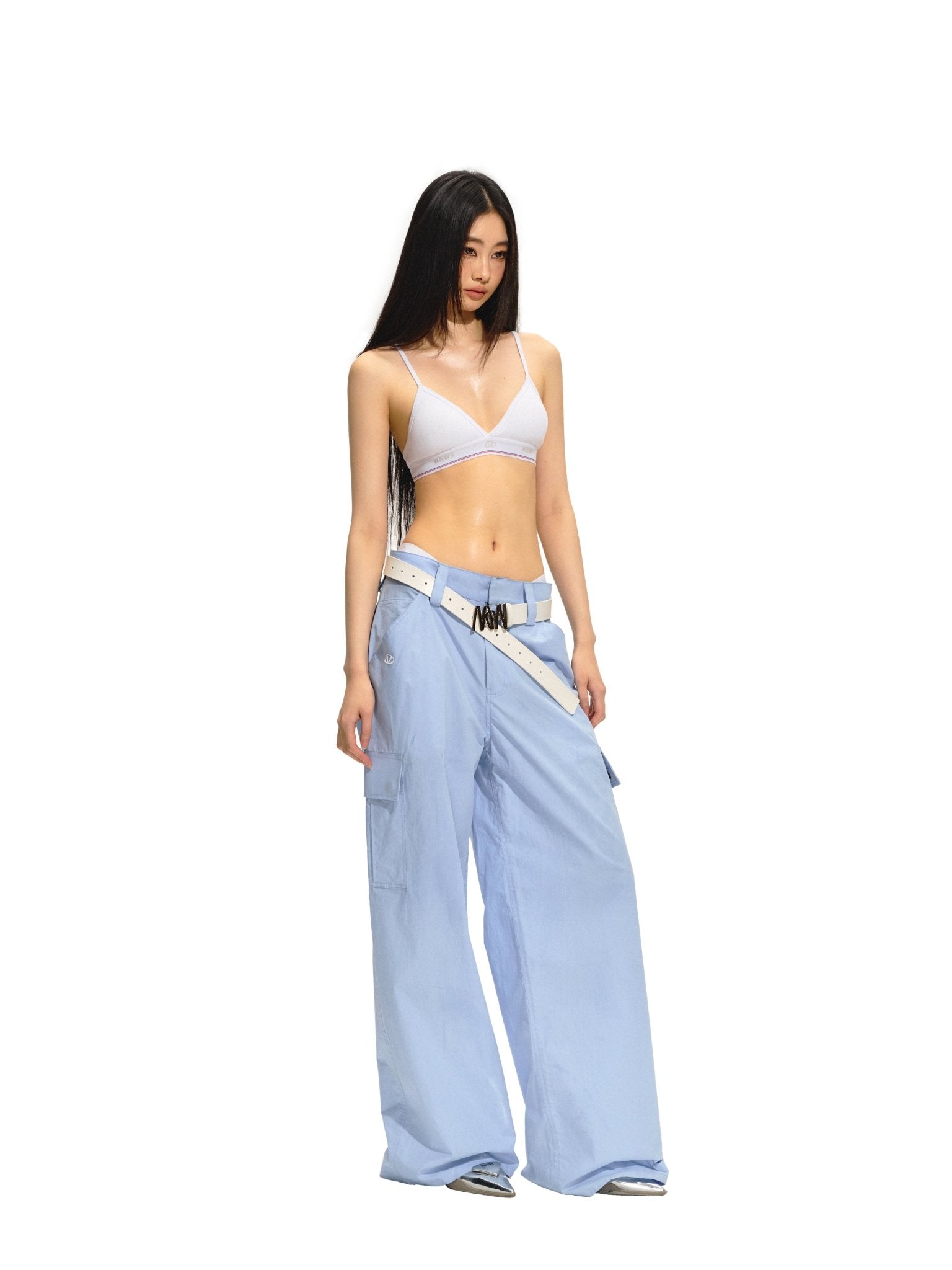 NAWS Baggy Jazz Pants Blue | MADA IN CHINA