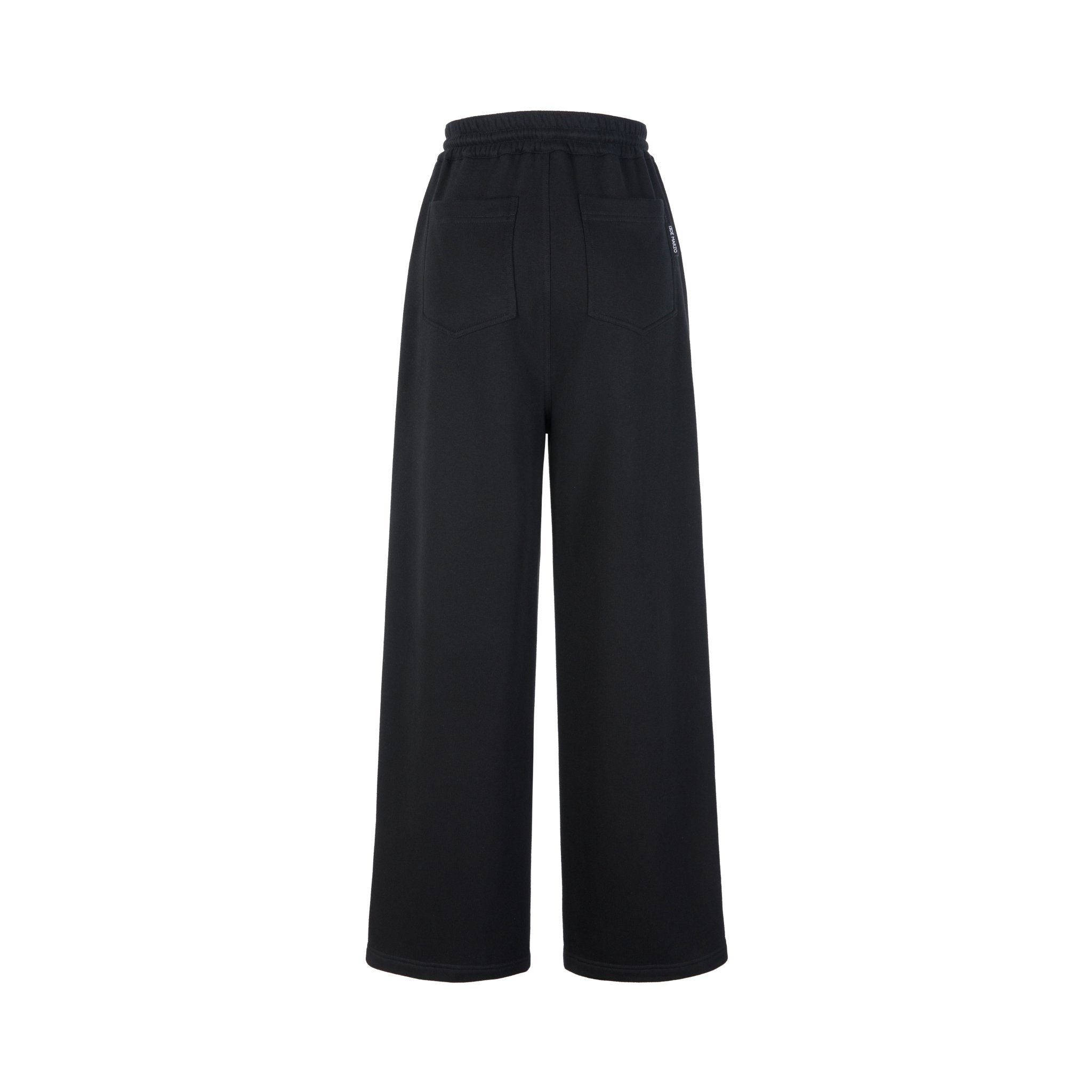 Bear Gradient Logo Flare Pants In Black | MADAX