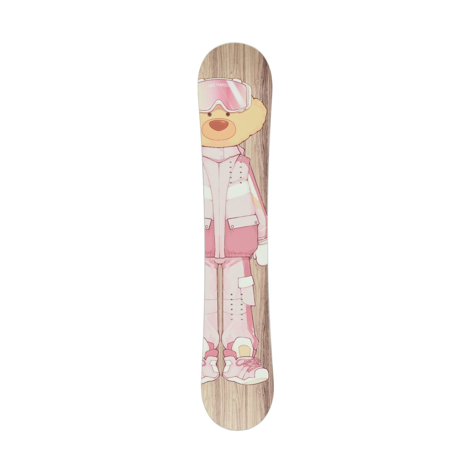 13DE MARZO Bear Logo Snowboard | MADAX