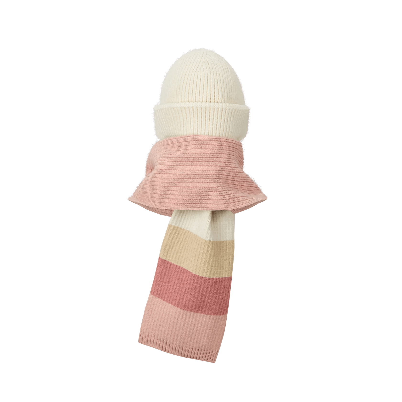 13DE MARZO Bear Skiing Scarf Beanie | MADAX