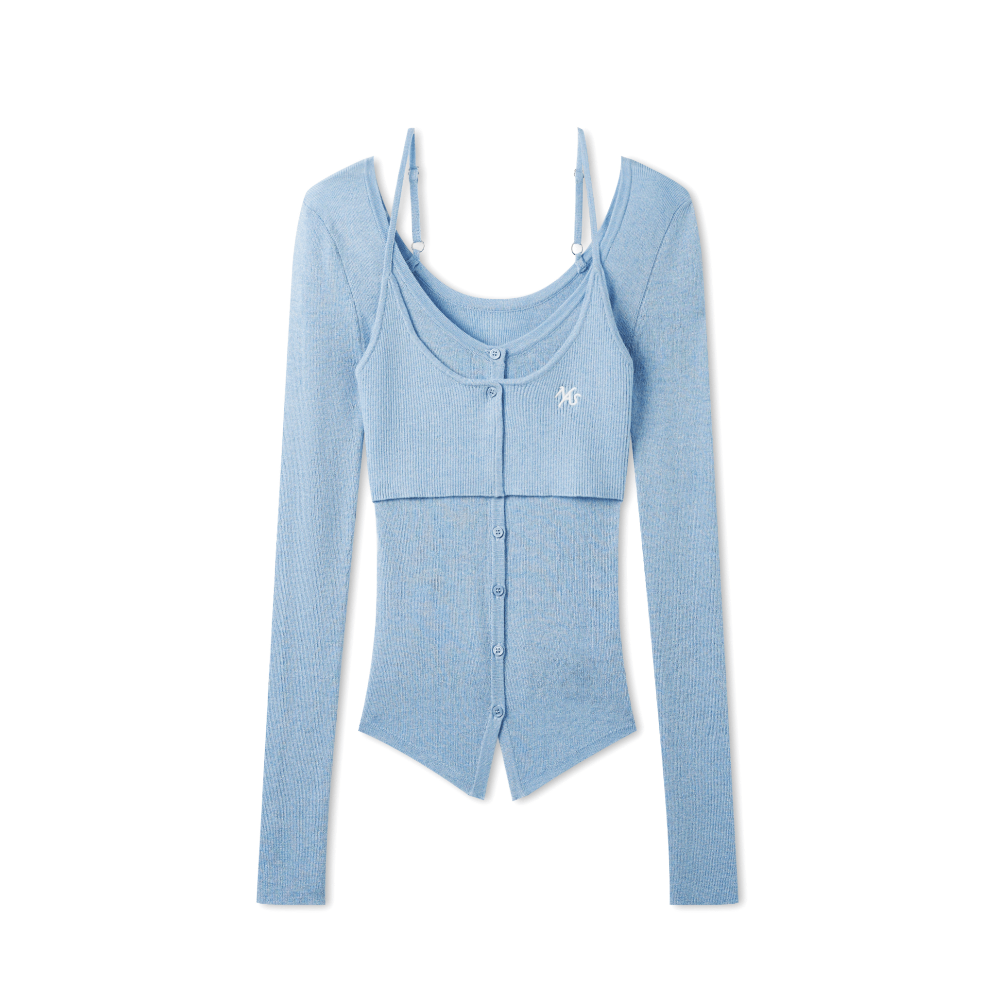 NAWS Bern Knitwear in Blue | MADAX