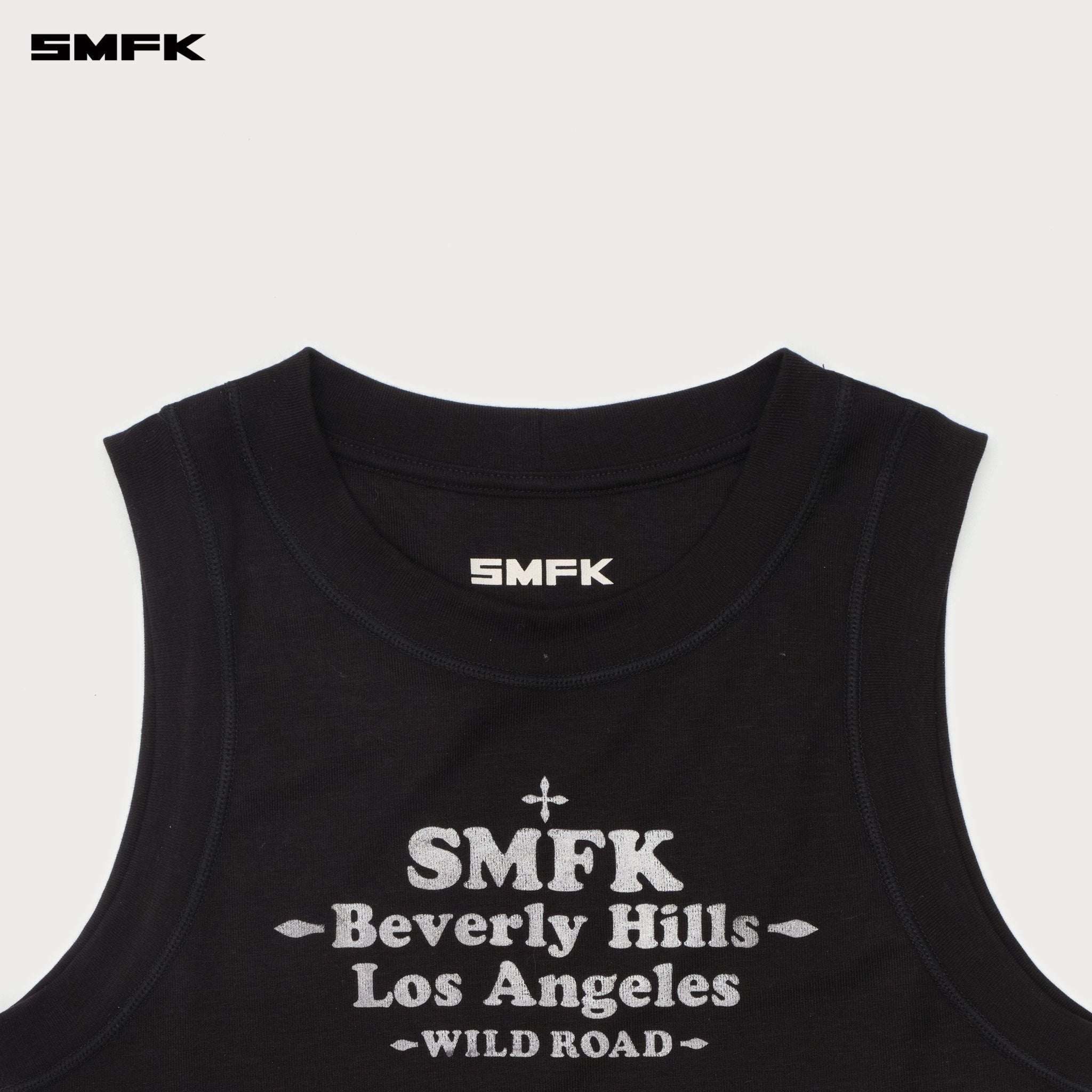SMFK Beverly Sports Tank Top In Black | MADAX