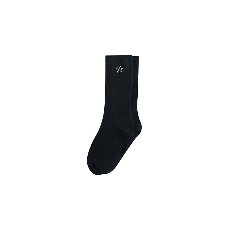 NAWS Black Classic Loose Anklet Socks | MADAX