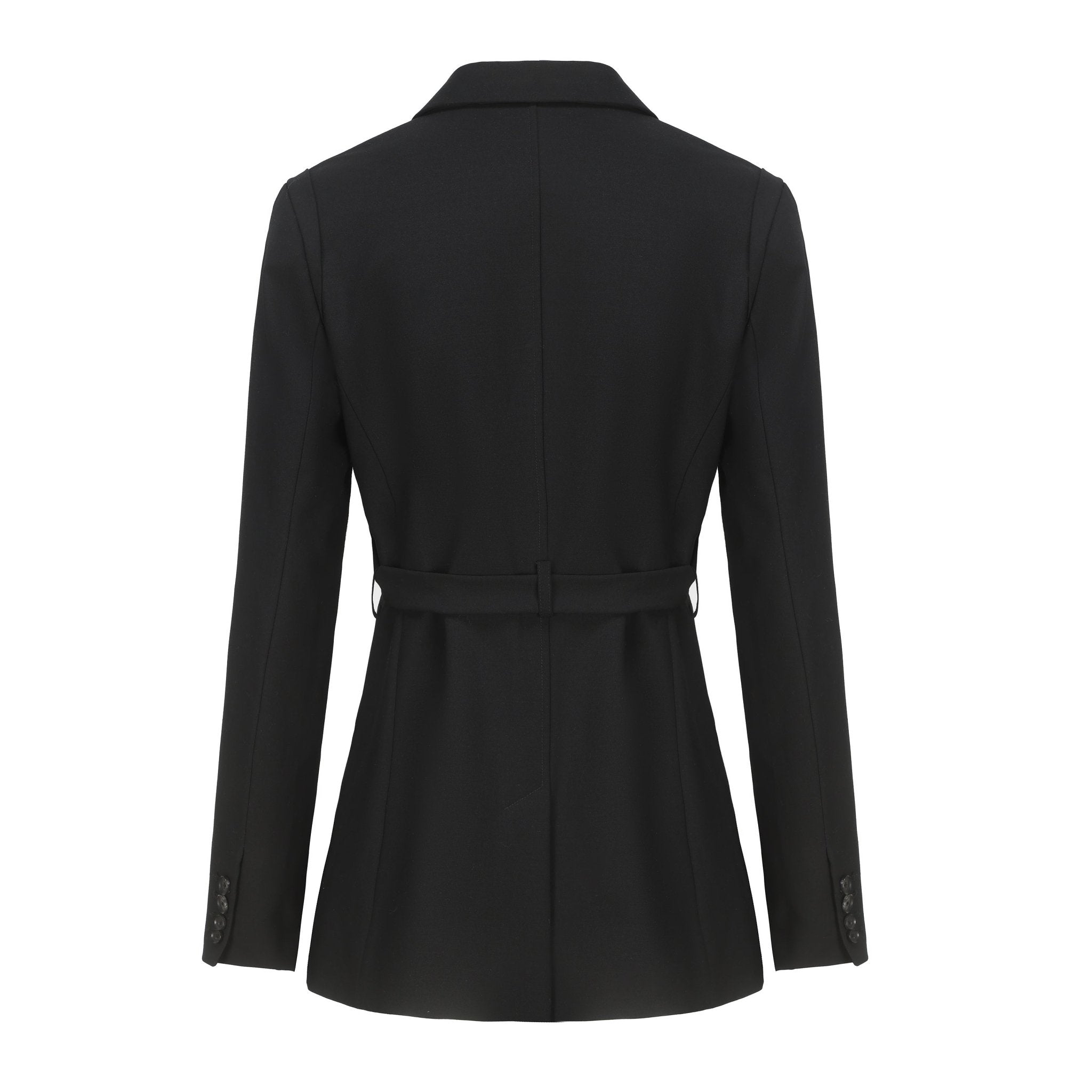 NECESSARY ANANKE Black Deconstracted Blazer | MADA IN CHINA