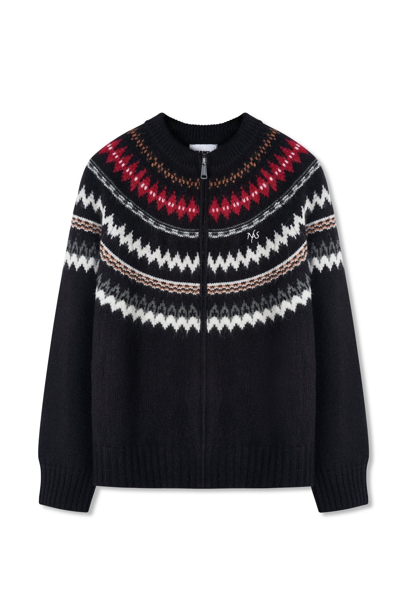 NAWS Black FairIsle Sweater | MADAX